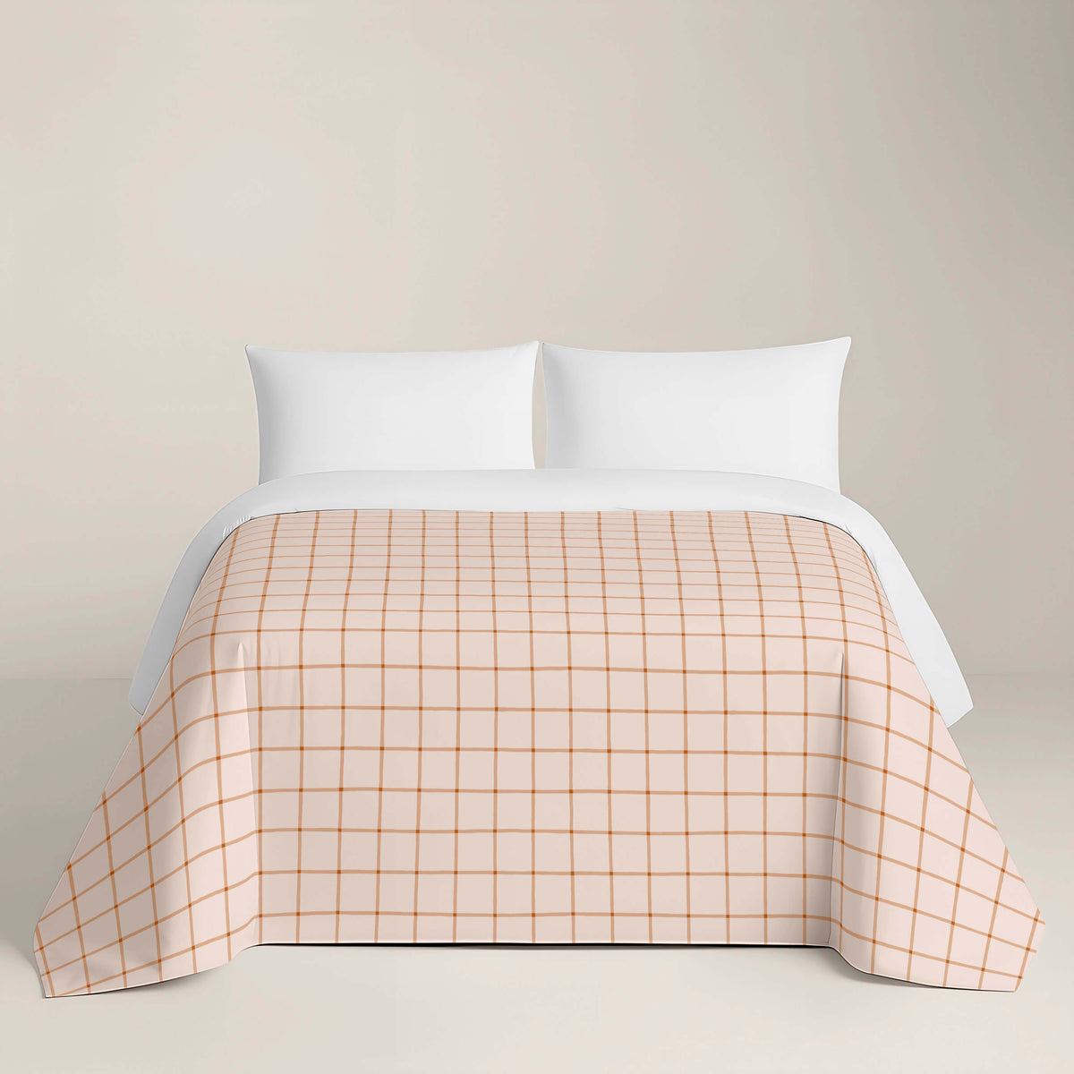 COPRIPIUMINO STAMPATO NAUEK GREY 100% COTONE