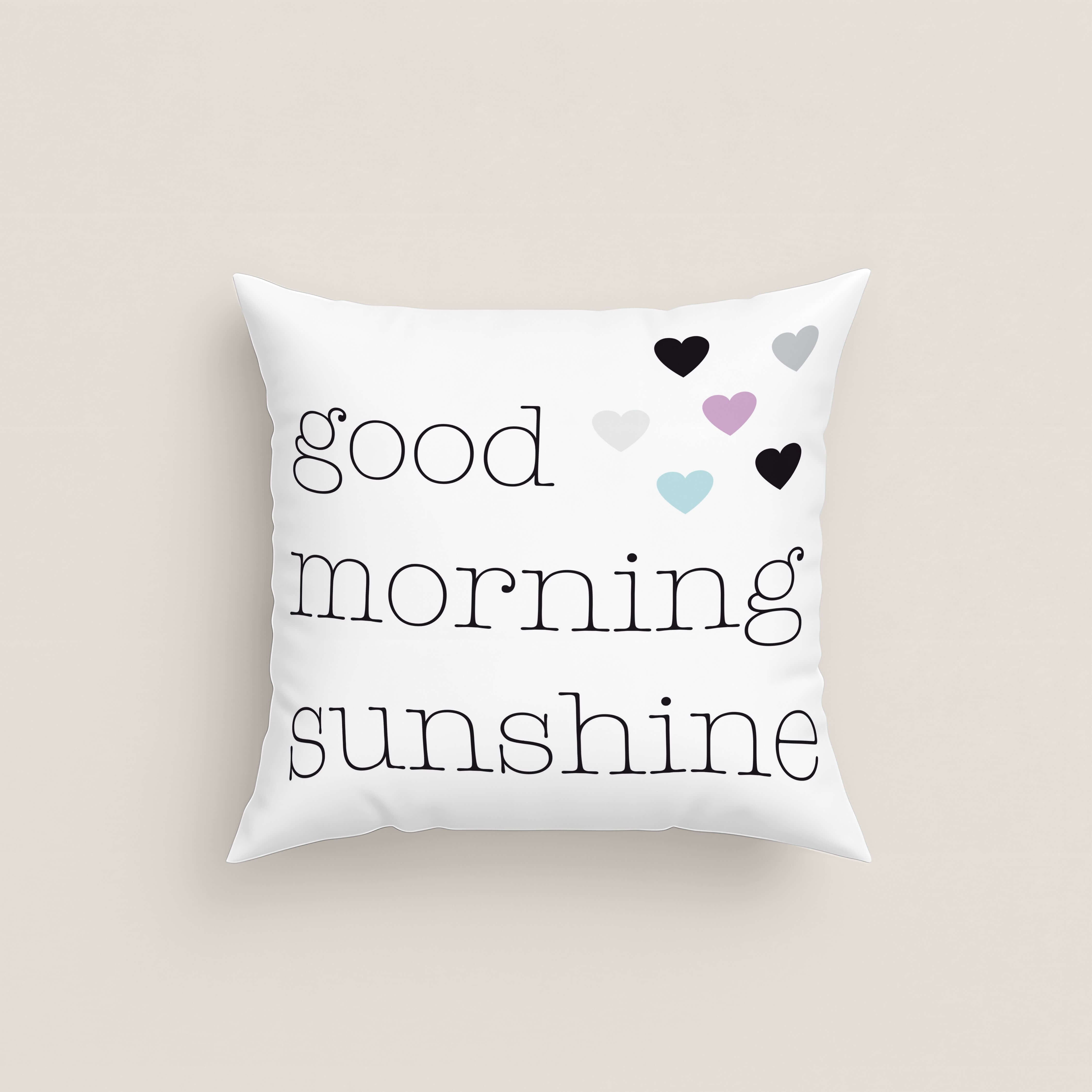 FUNDA DE COJÍN ESTAMPADO GOD NATT 100% ALGODÓN