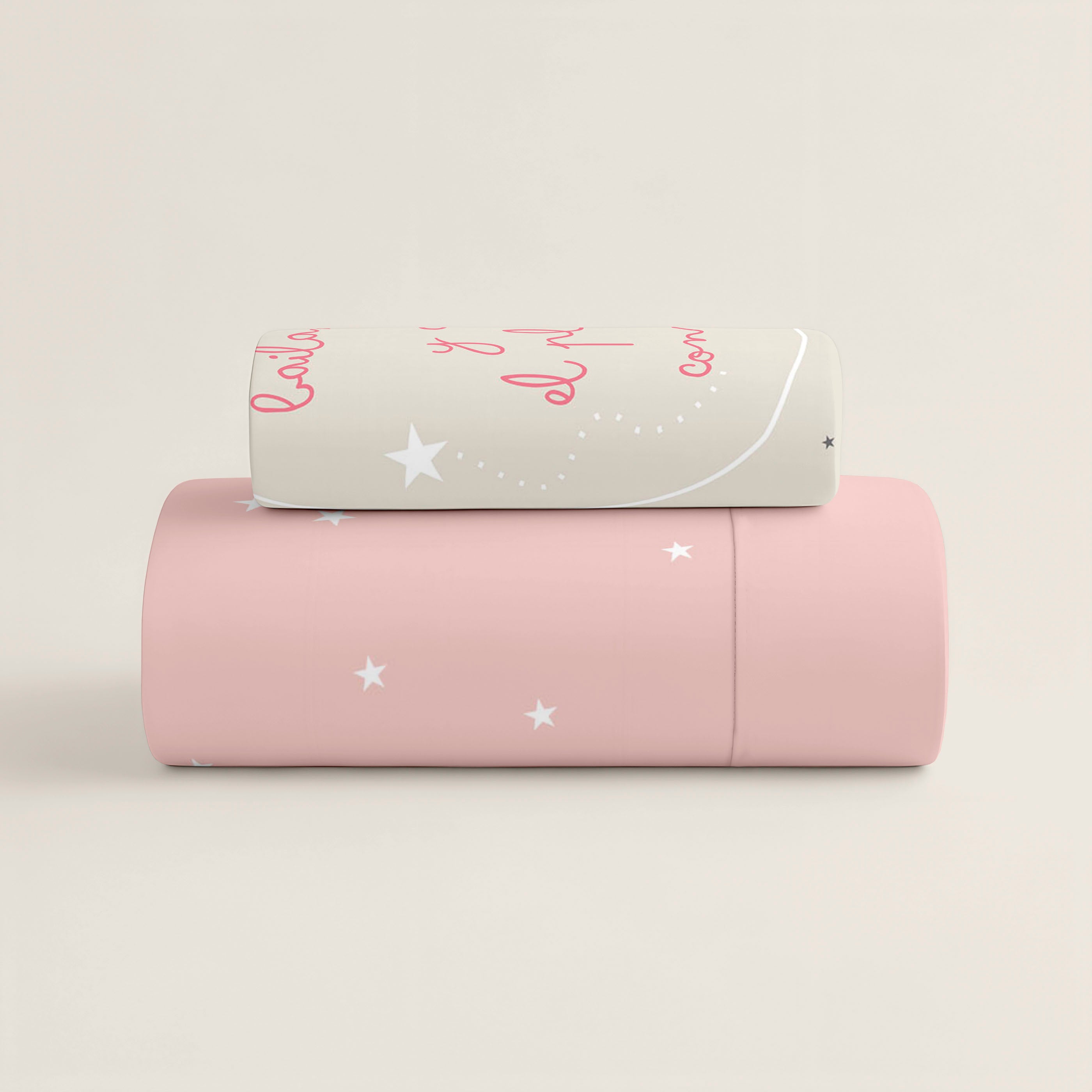 PARURE DE DRAPS LIT BÉBÉ DANSEUSE 100% COTON