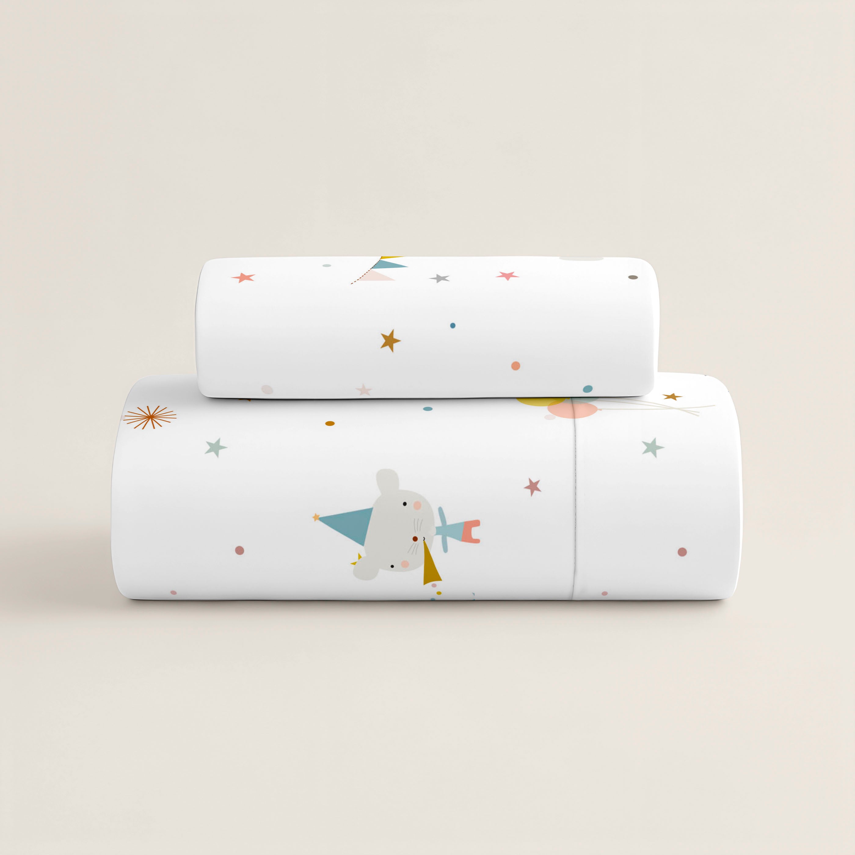 PARURE DE DRAP IMPRIMÉE ENFANT FIESTA B 100% COTON