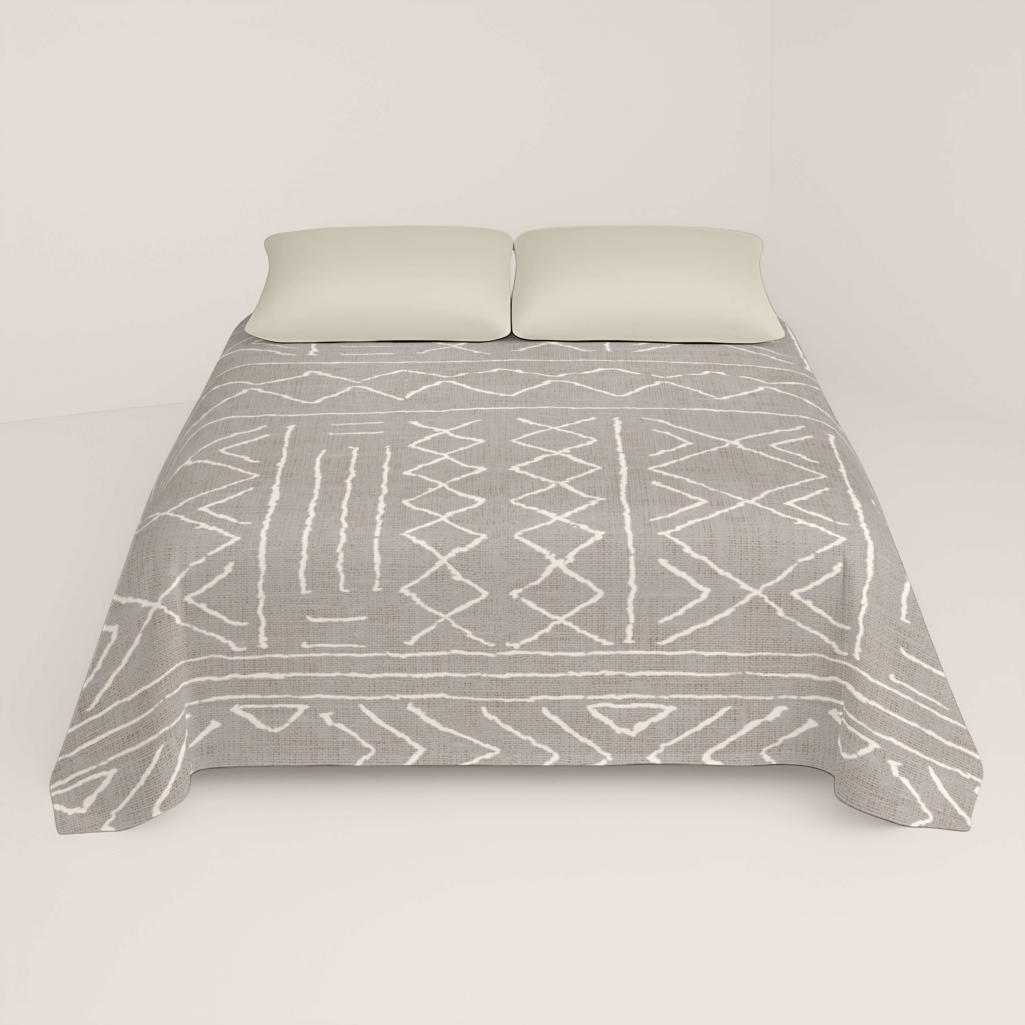 JUEGO SÁBANAS ESTAMPADAS NAUEK LINEN 100% ALGODÓN