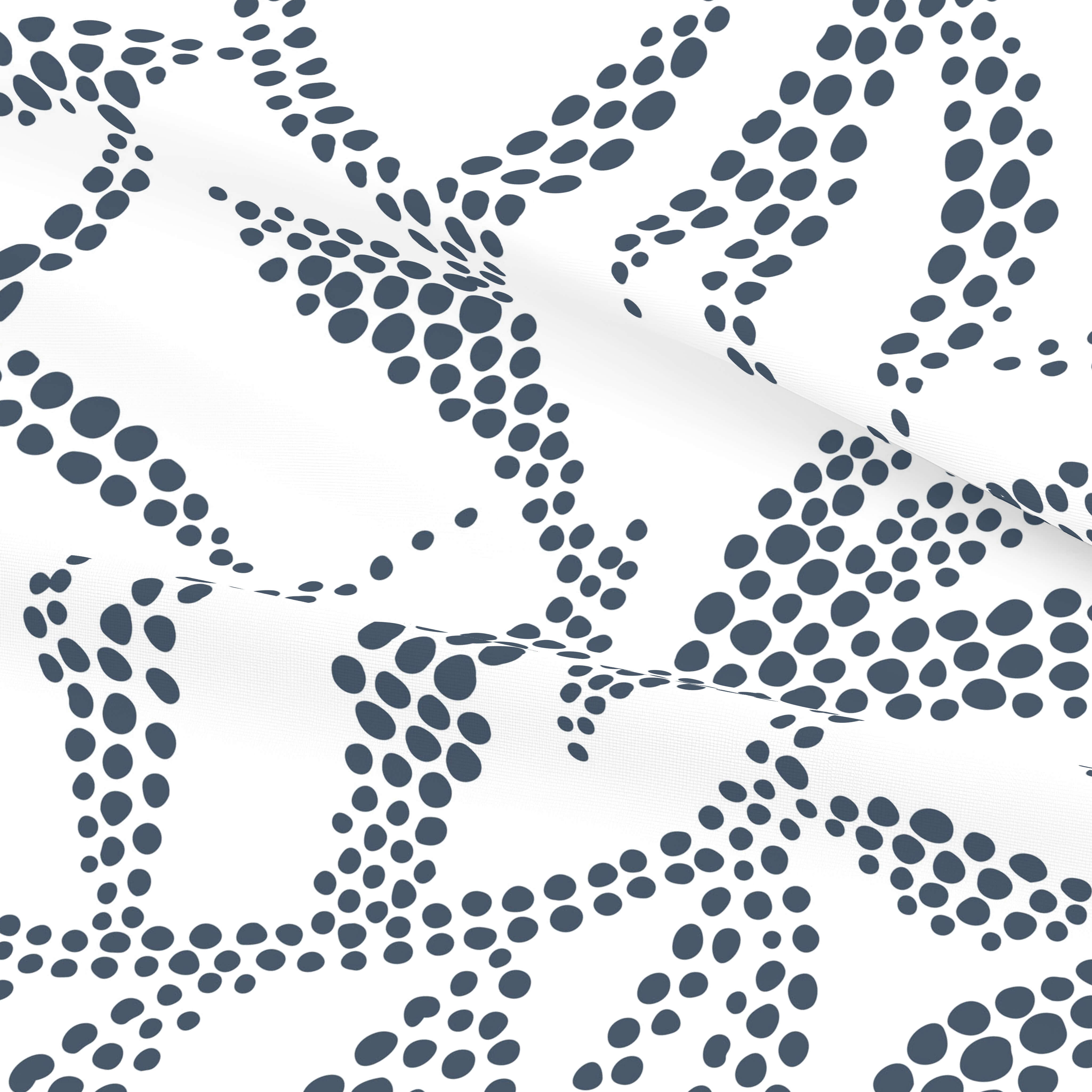 JUEGO SÁBANAS ESTAMPADAS WAKIA BLUE 100% ALGODÓN