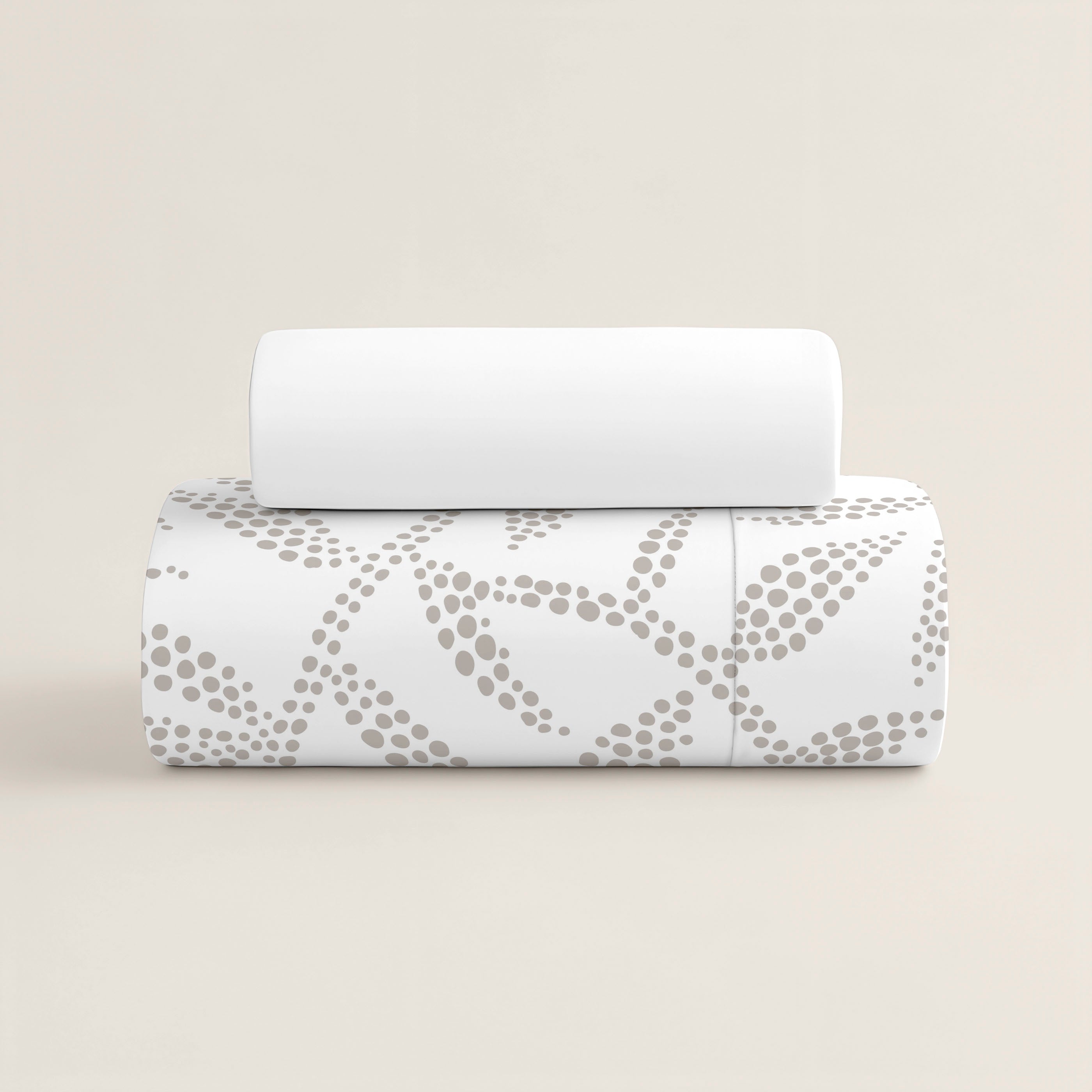 PARURE DE DRAPS IMPRIMÉS WAKIA STONE 100% COTON