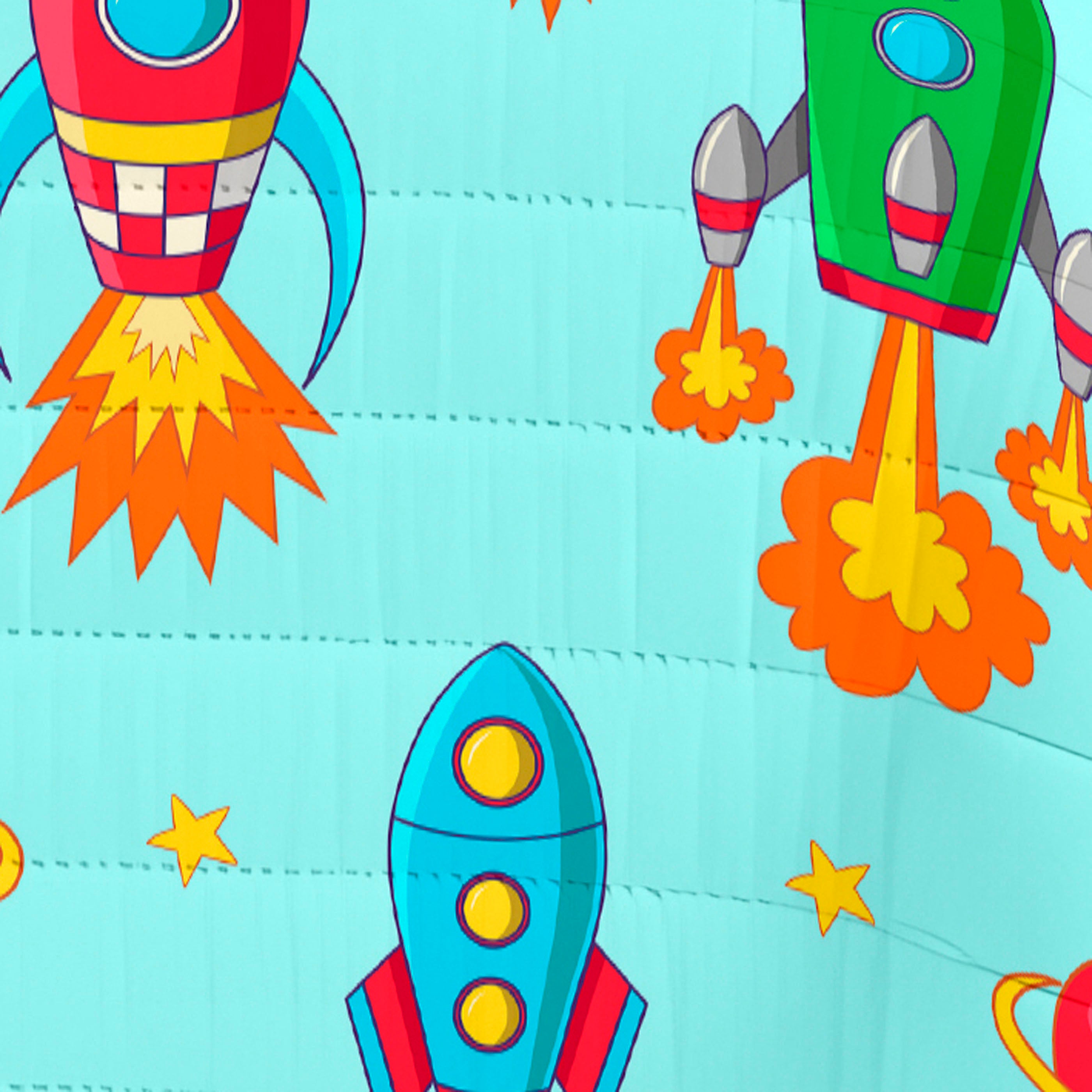 COLCHA BOUTI REVERSIBLE ESTAMPADA INFANTIL GALA 100% ALGODÓN