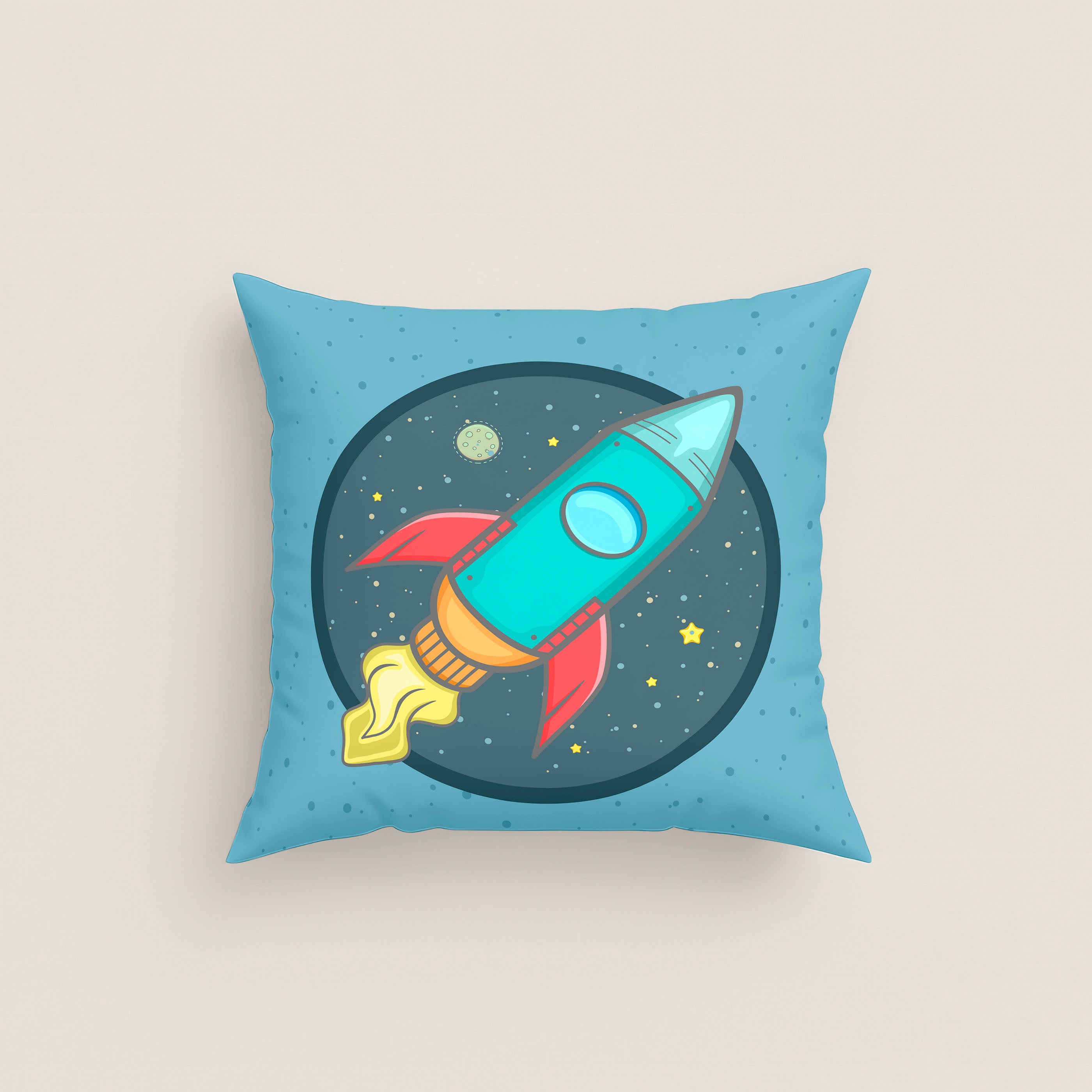 FUNDA DE COJÍN ESTAMPADO GALA 100% ALGODÓN