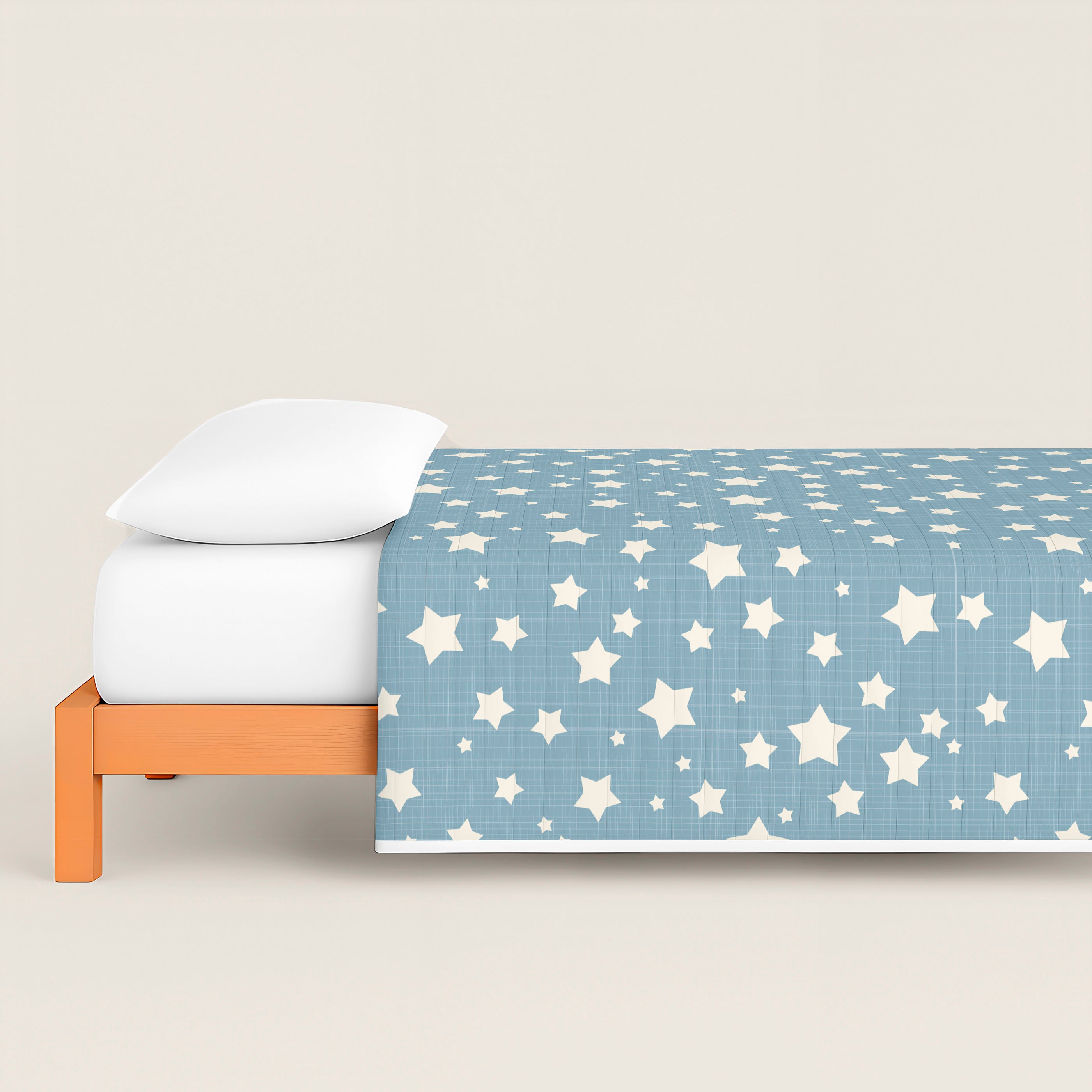 COLCHA BOUTI REVERSIBLE ESTAMPADA INFANTIL IVETT 100% ALGODÓN