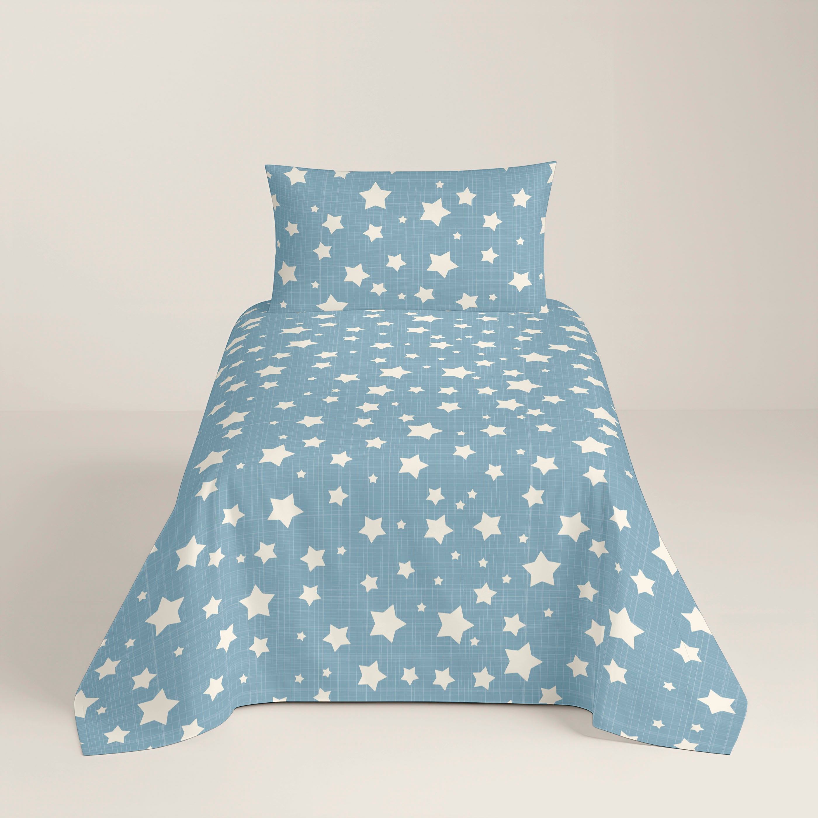 JUEGO SÁBANAS ESTAMPADAS INFANTIL IVETT B 100% ALGODÓN