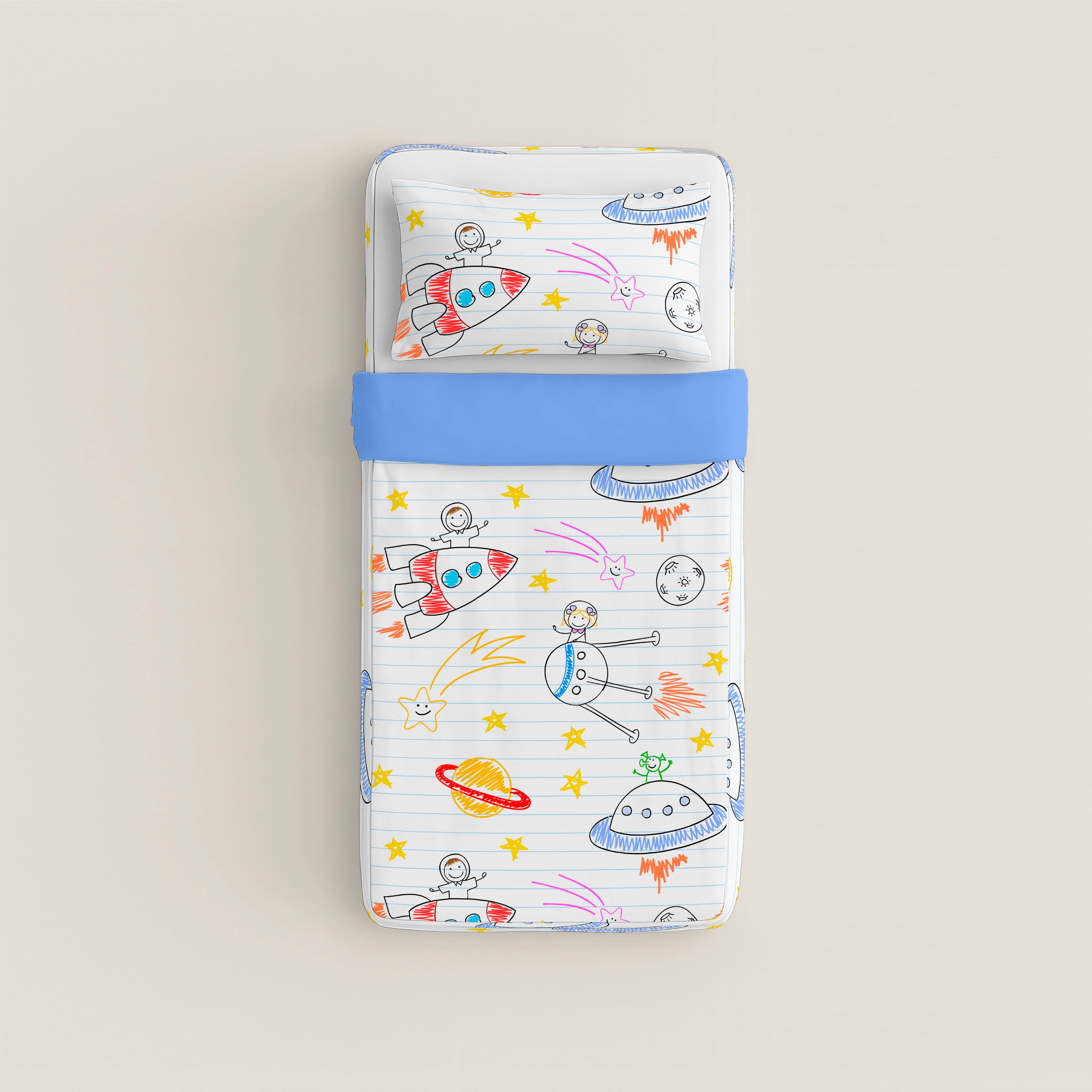 SACO NÓRDICO INFANTIL LLUC B 100% ALGODÓN