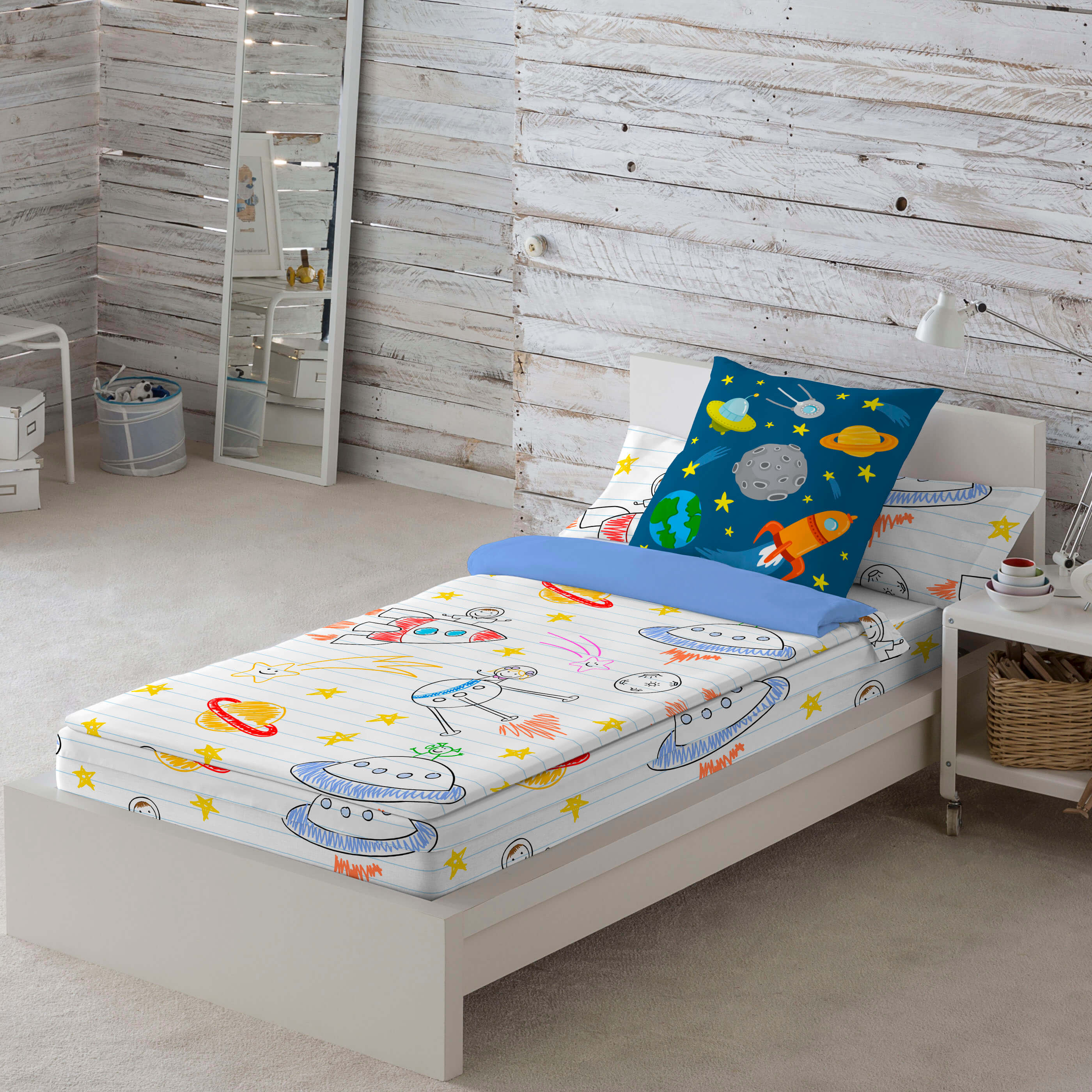 SACO NÓRDICO INFANTIL LLUC B 100% ALGODÓN