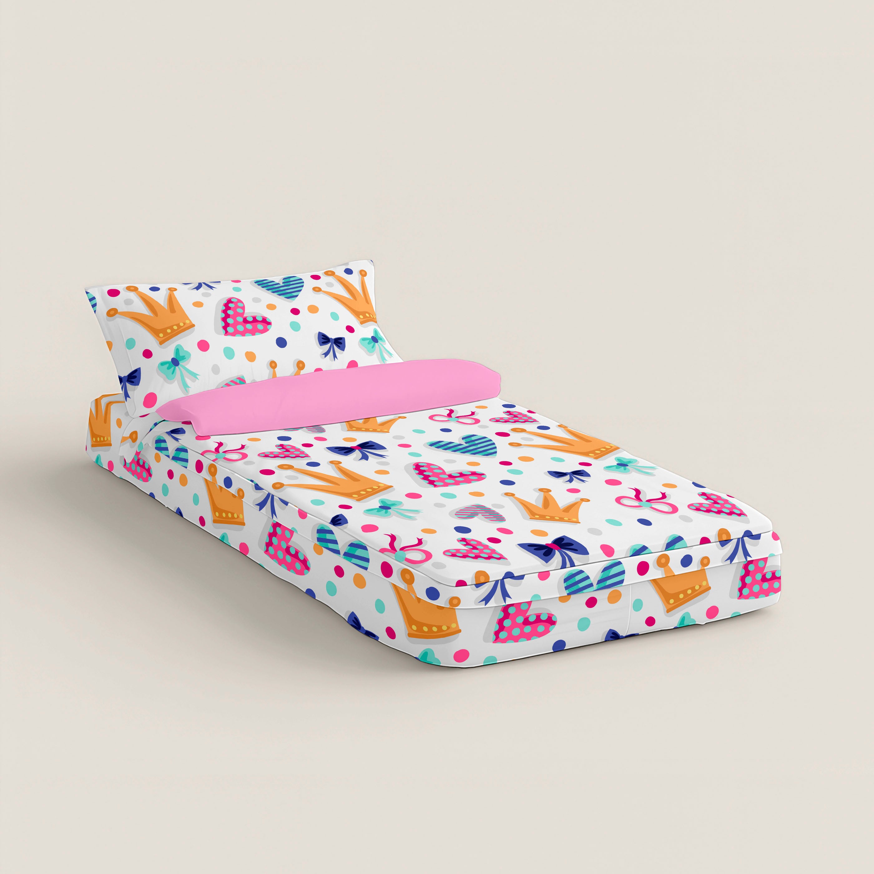 SACO NÓRDICO INFANTIL MARGOT B 100% ALGODÓN