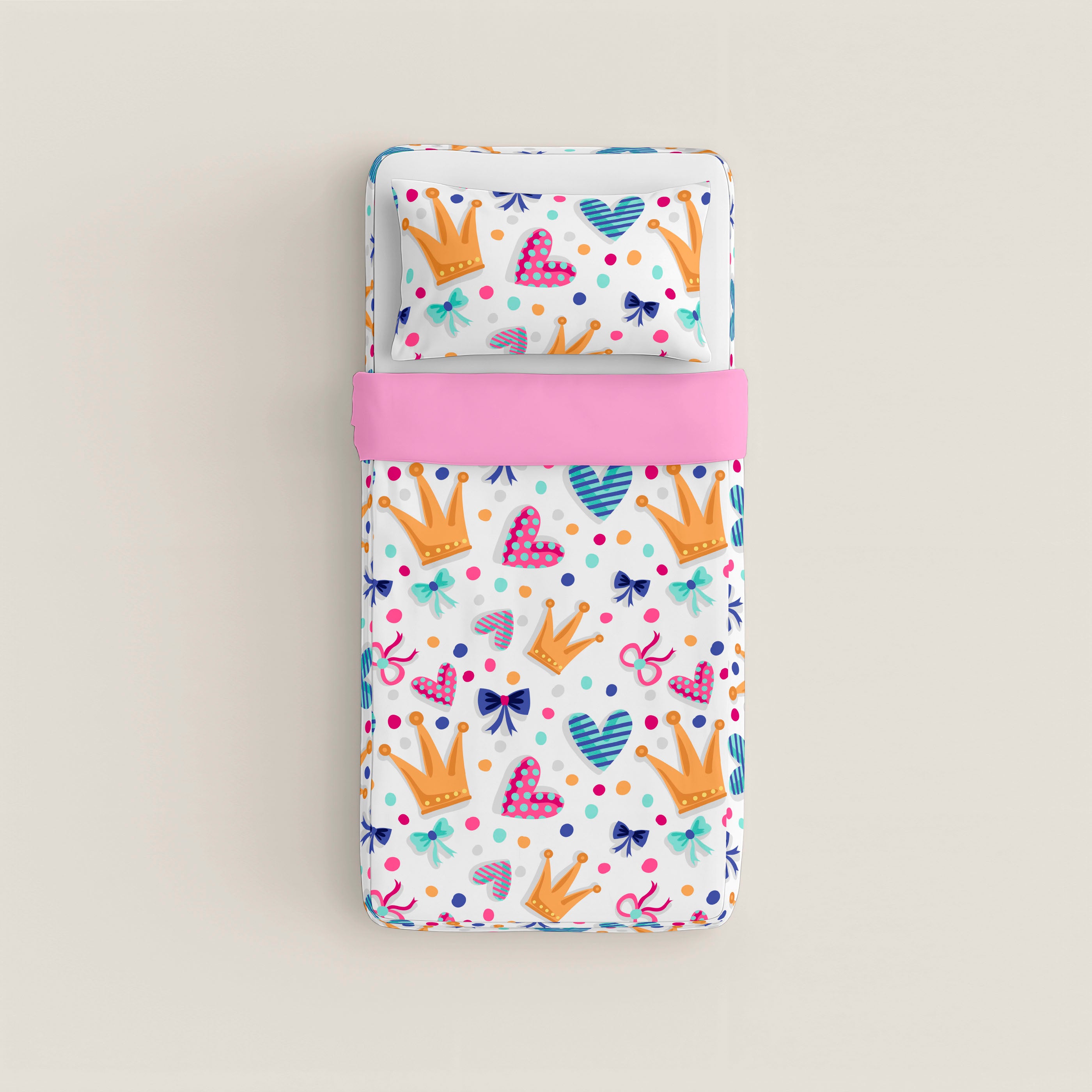 SACO NÓRDICO INFANTIL MARGOT B 100% ALGODÓN