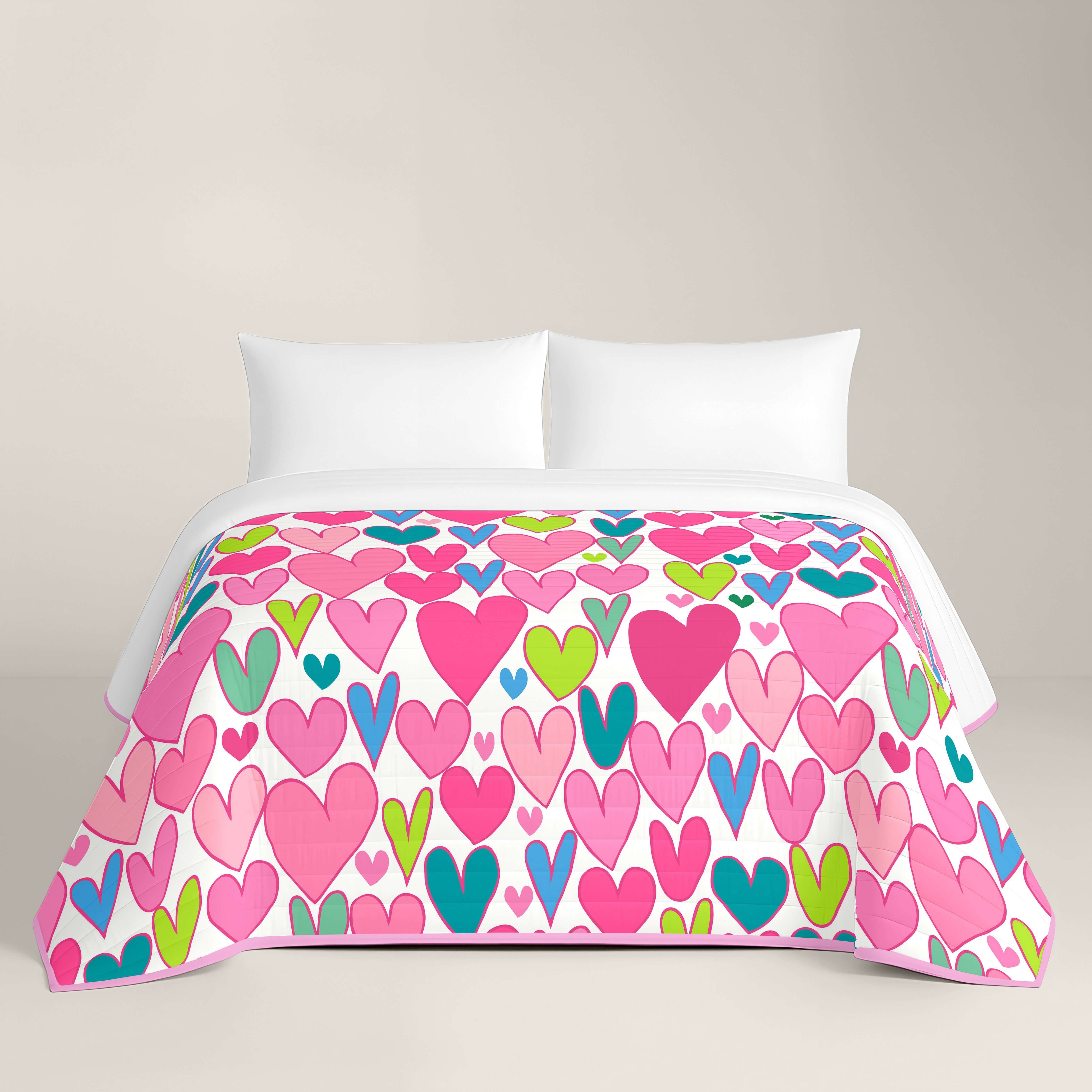 COLCHA BOUTI ESTAMPADA FORANING 100% ALGODÓN