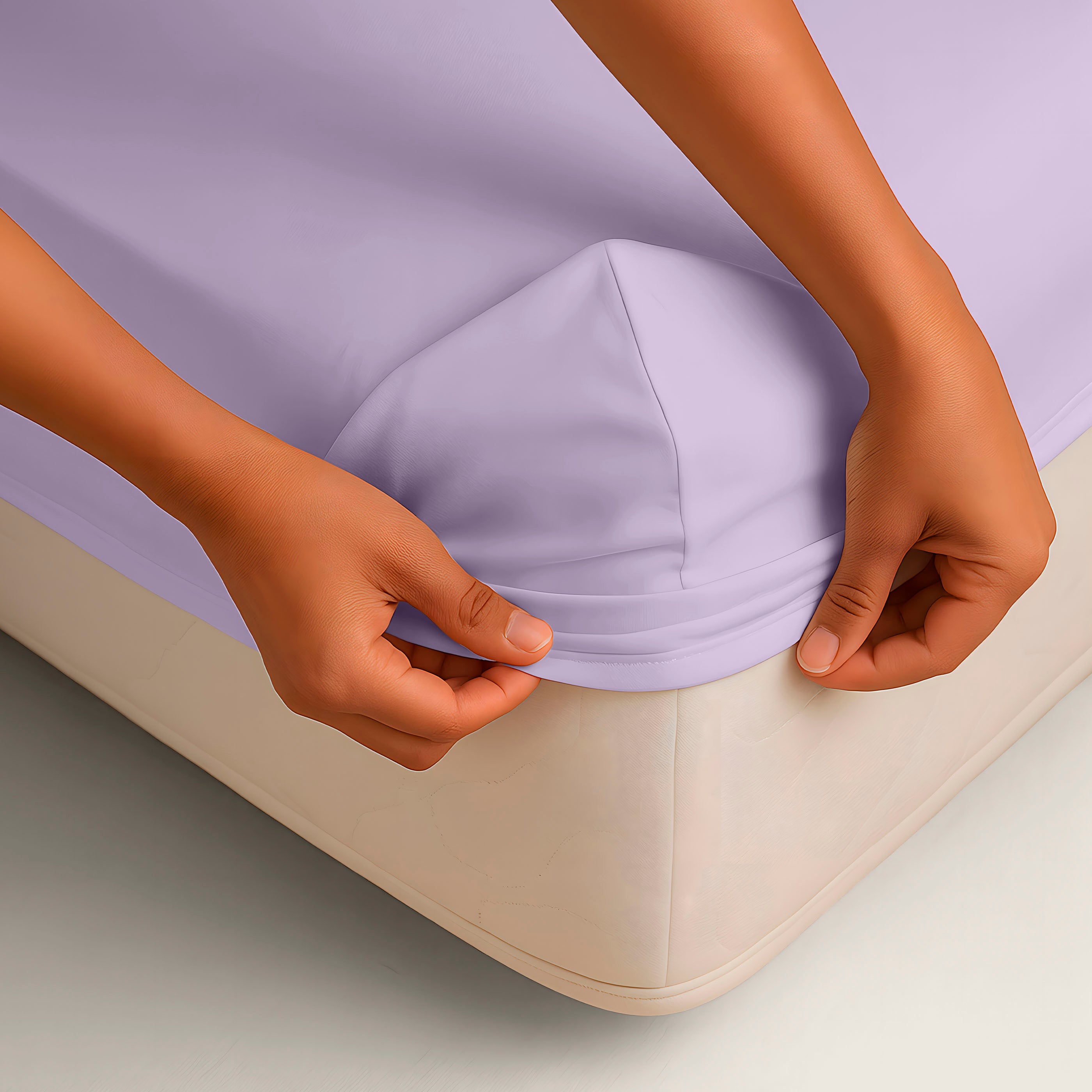 SÁBANA BAJERA AJUSTABLE 100% ALGODÓN VIOLETA FTR21
