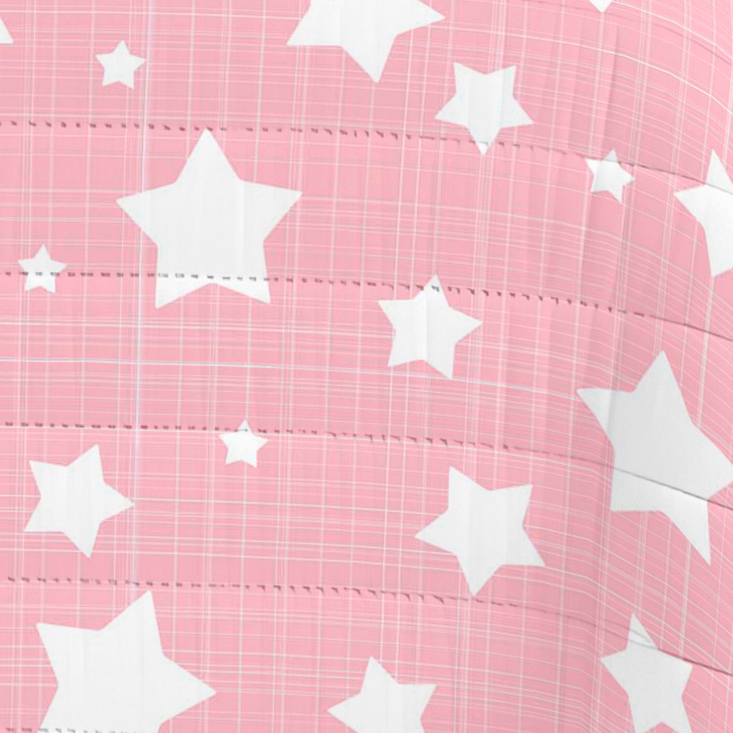 COLCHA BOUTI REVERSIBLE ESTAMPADA INFANTIL IVETT ROSA 100% ALGODÓN