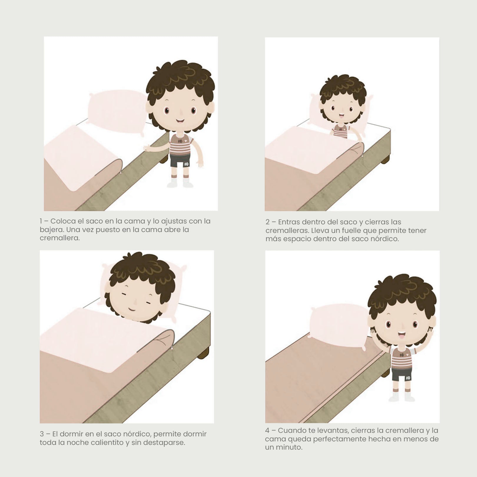 RELLENO SACO NÓRDICO BLANCO 300 GR