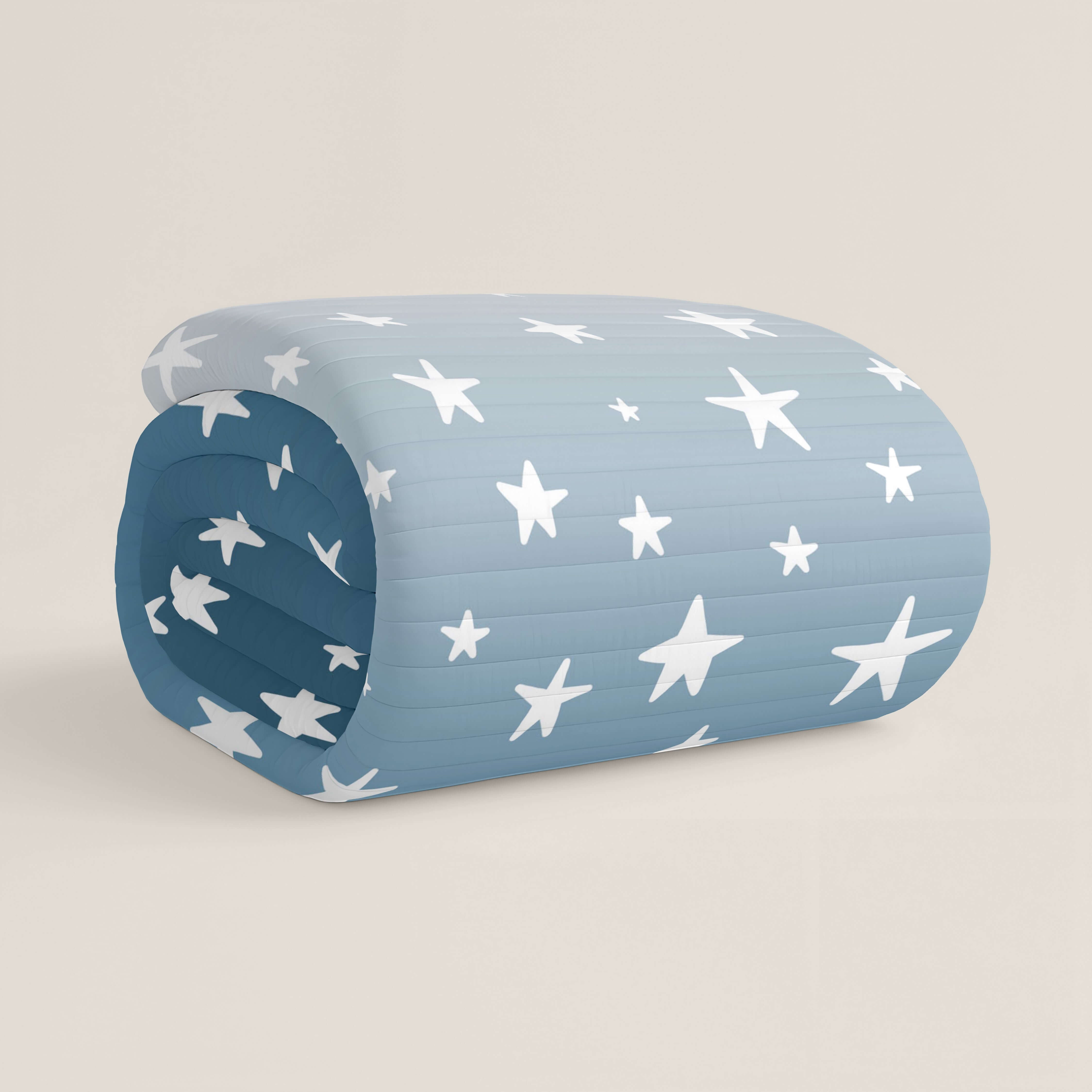 COLCHA BOUTI ESTAMPADA WILLIAM 100% ALGODÓN