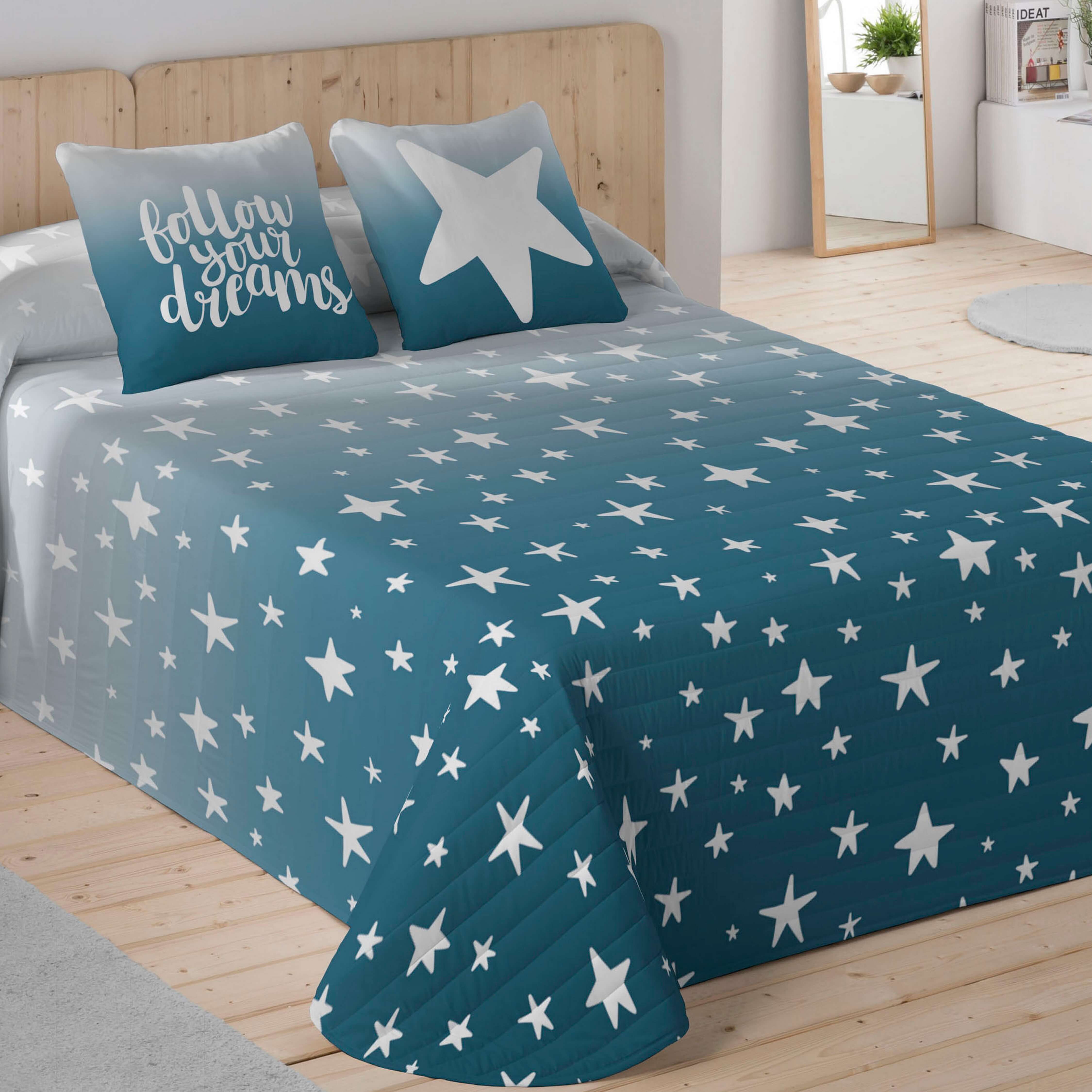 COLCHA BOUTI ESTAMPADA WILLIAM 100% ALGODÓN