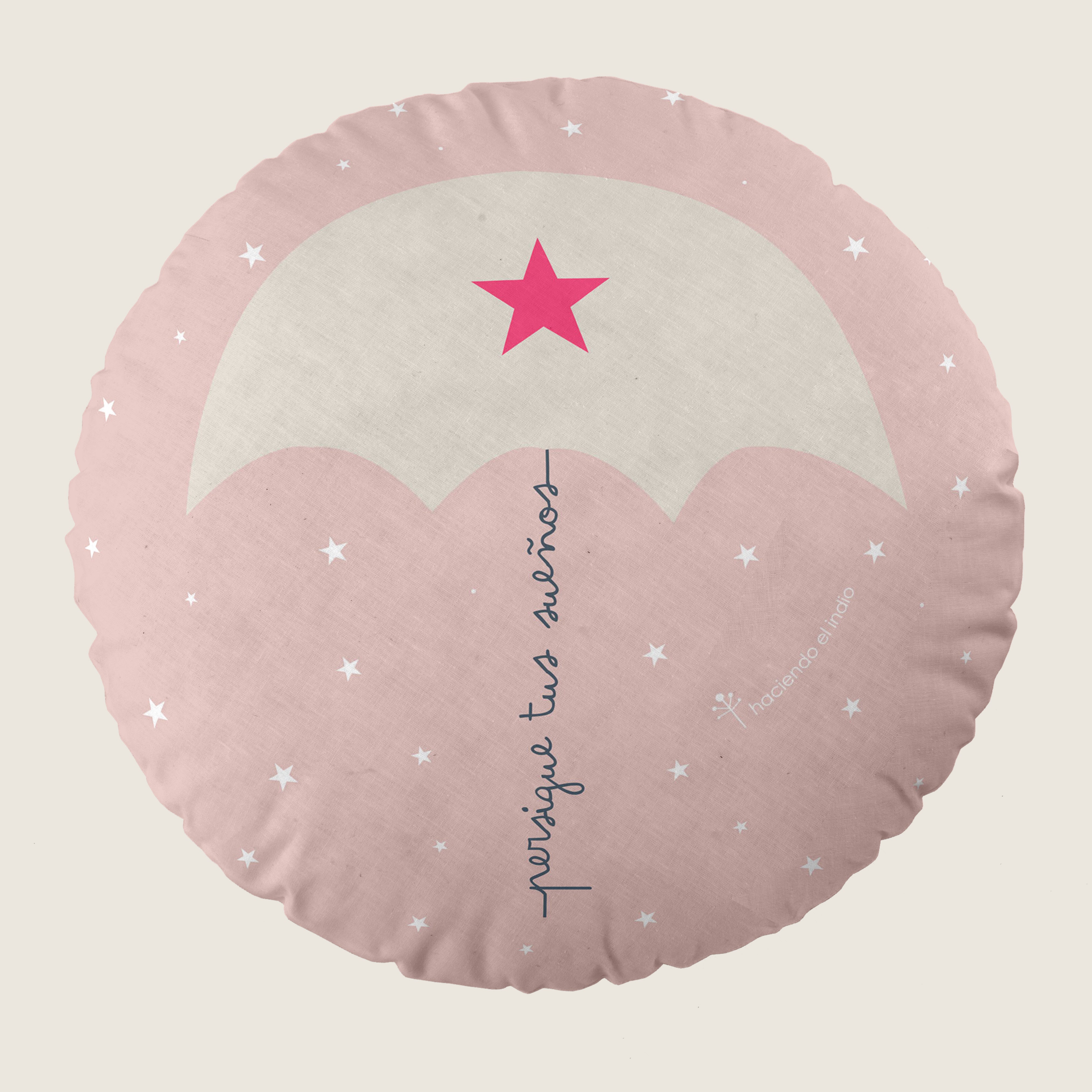 COJÍN REDONDO INFANTIL ESTAMPADO CIRCLE 3