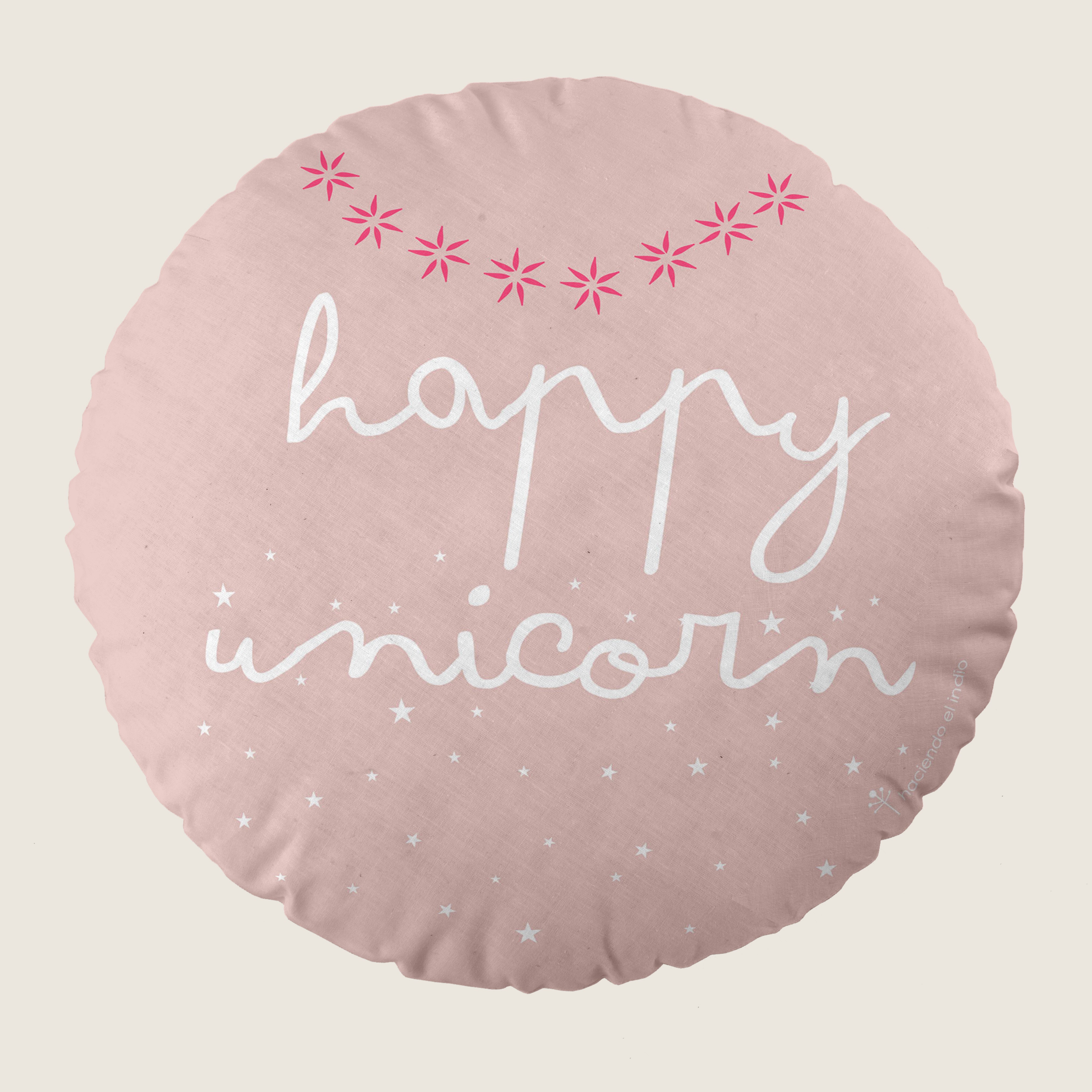 COJÍN REDONDO INFANTIL ESTAMPADO CIRCLE 9