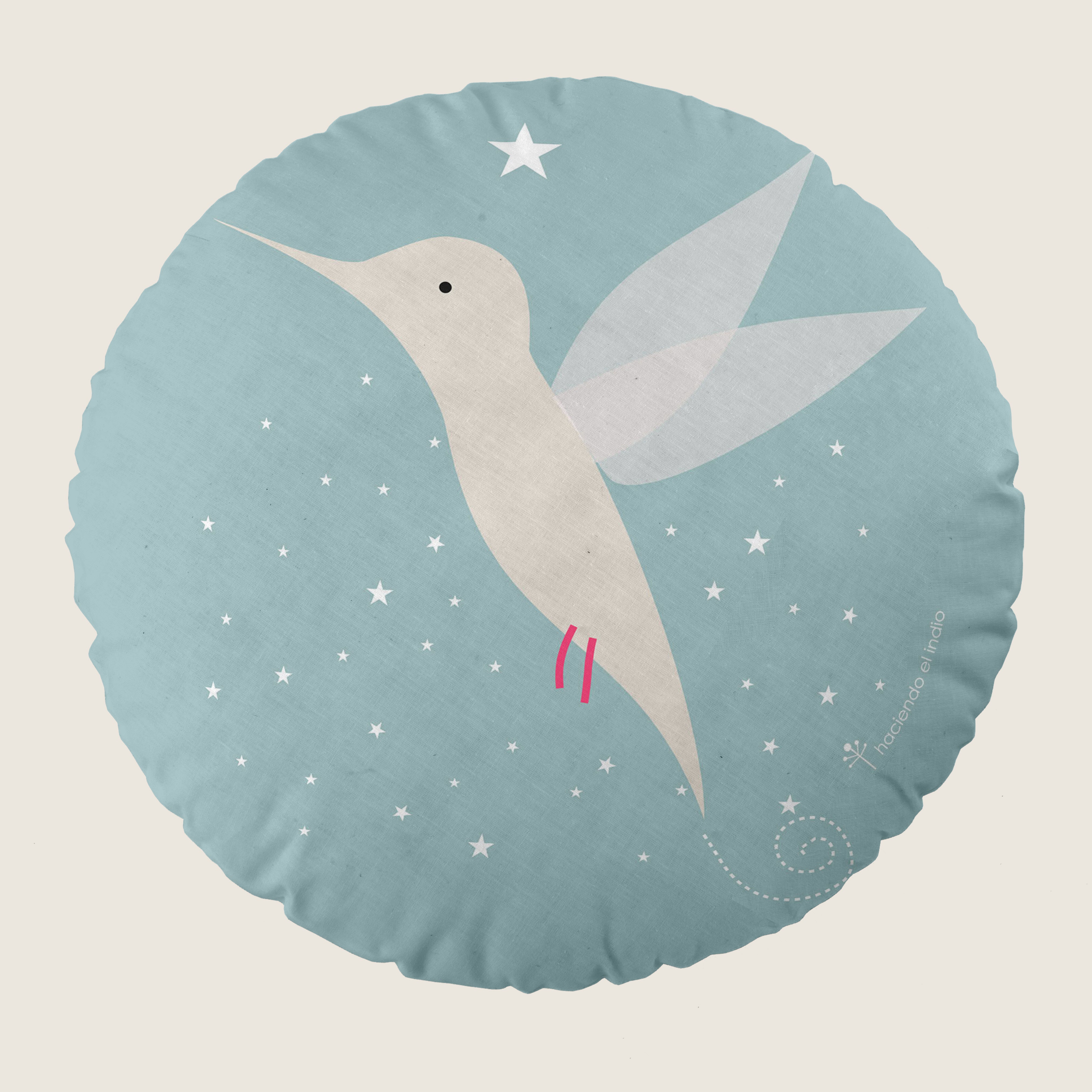 COJÍN REDONDO INFANTIL ESTAMPADO CIRCLE 9