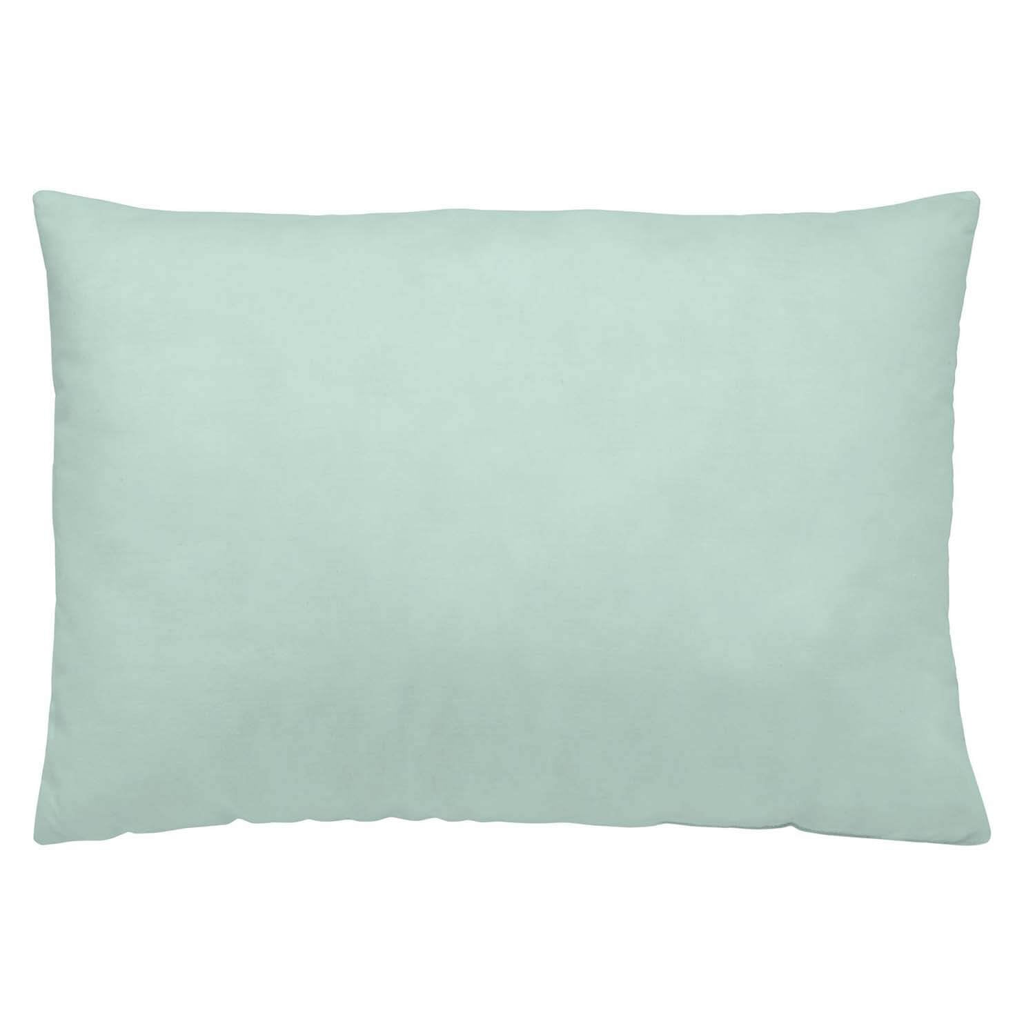 FUNDA DE ALMOHADA 100% ALGODÓN VERDE CLARO L.702