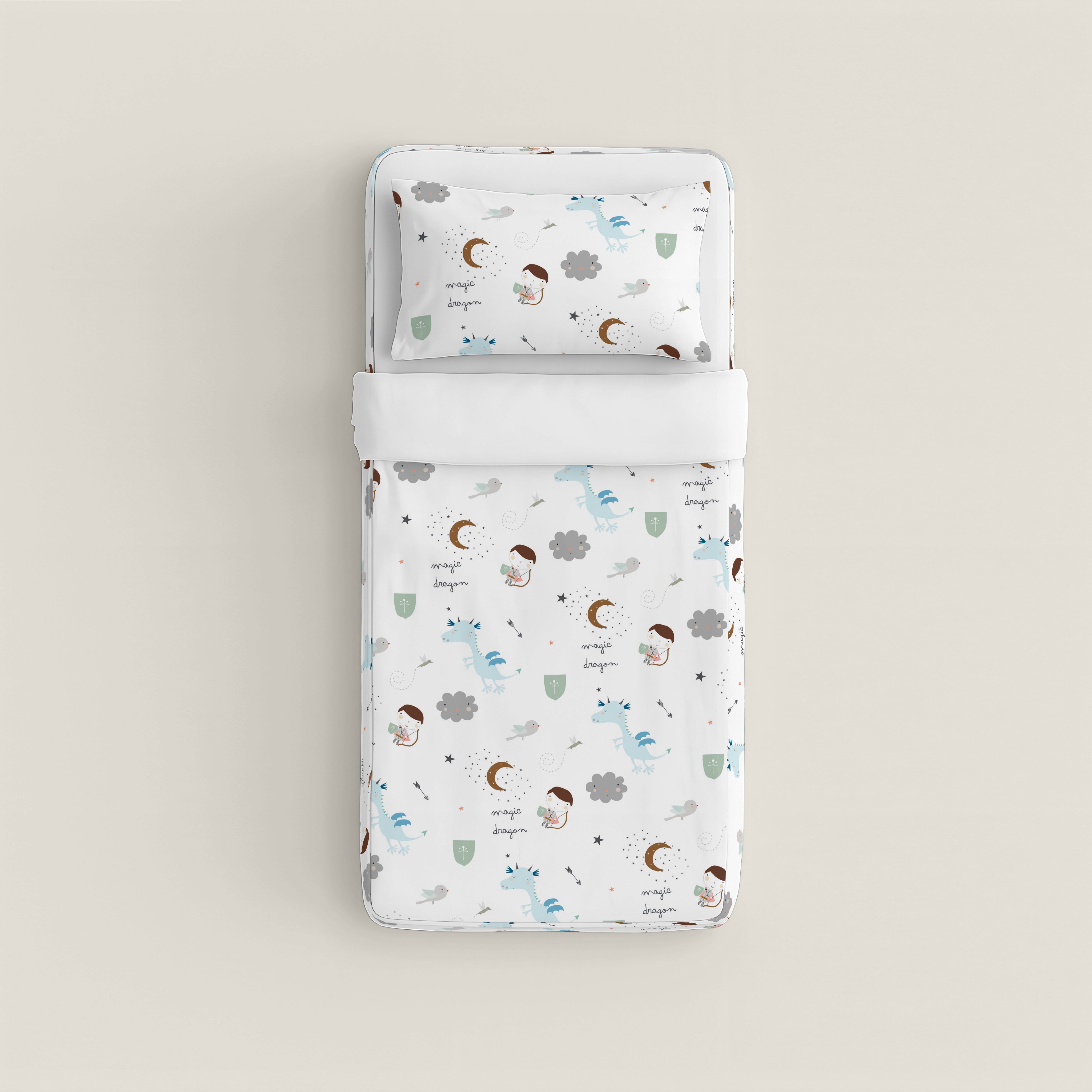 SACCO NORDICO PER BAMBINI MAGIC DRAGON 100% COTONE