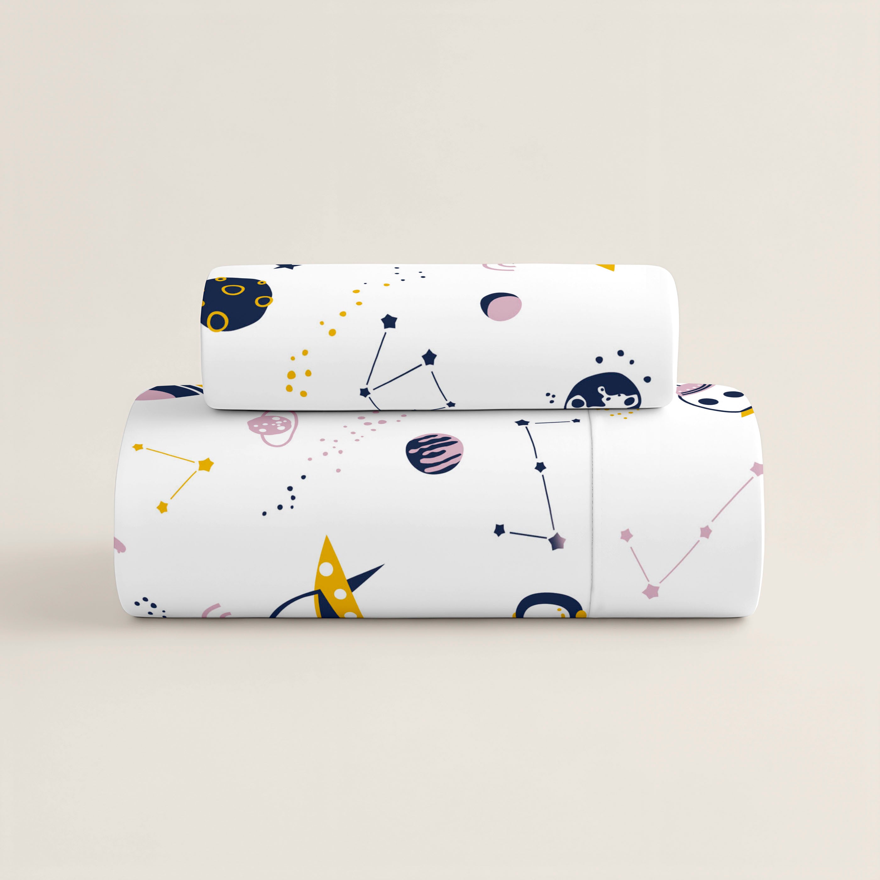 FUNDA NÓRDICA REVERSIBLE ESTAMPADA INFANTIL SVEN 100% ALGODÓN