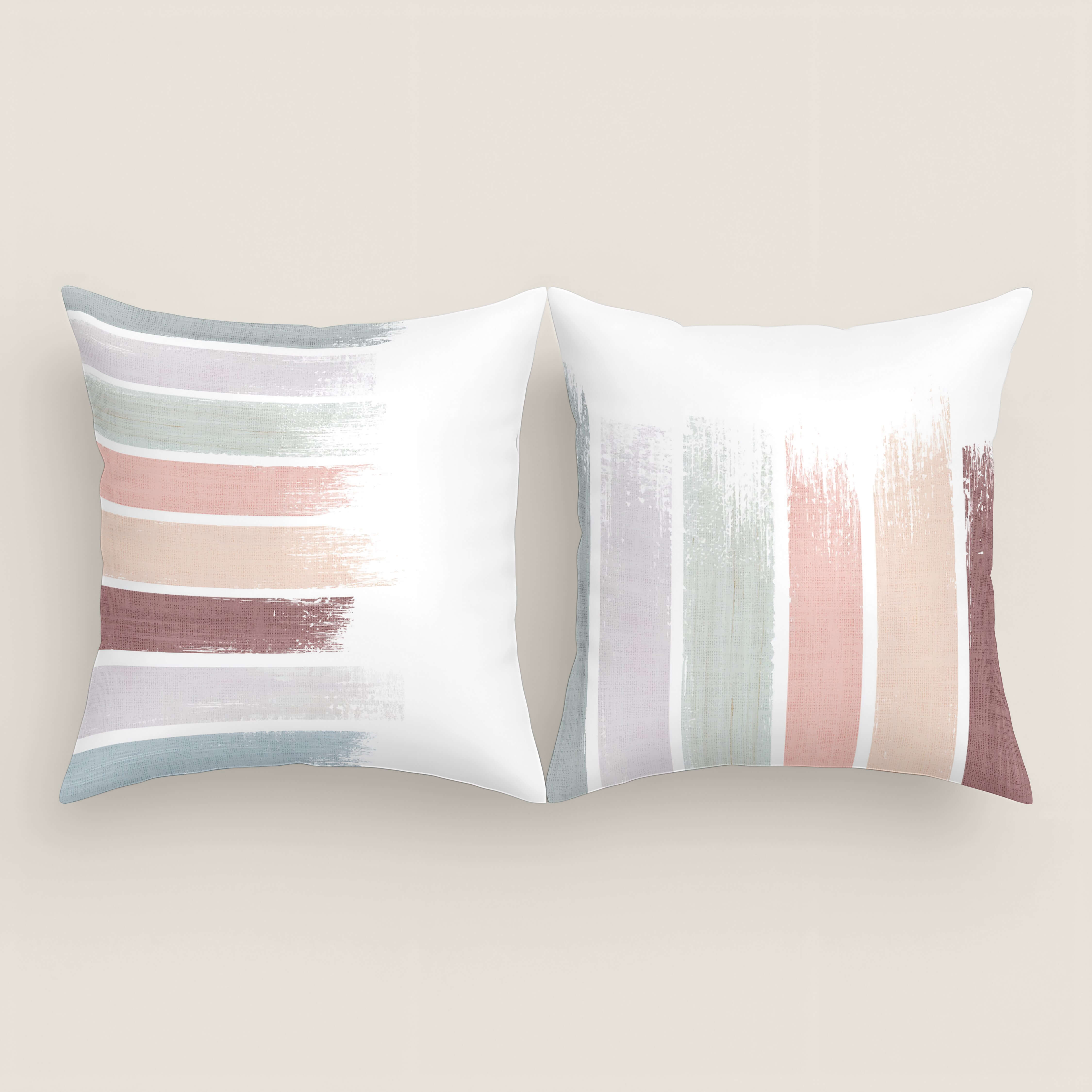 FUNDA DE COJÍN ESTAMPADO IKUN 100% ALGODÓN