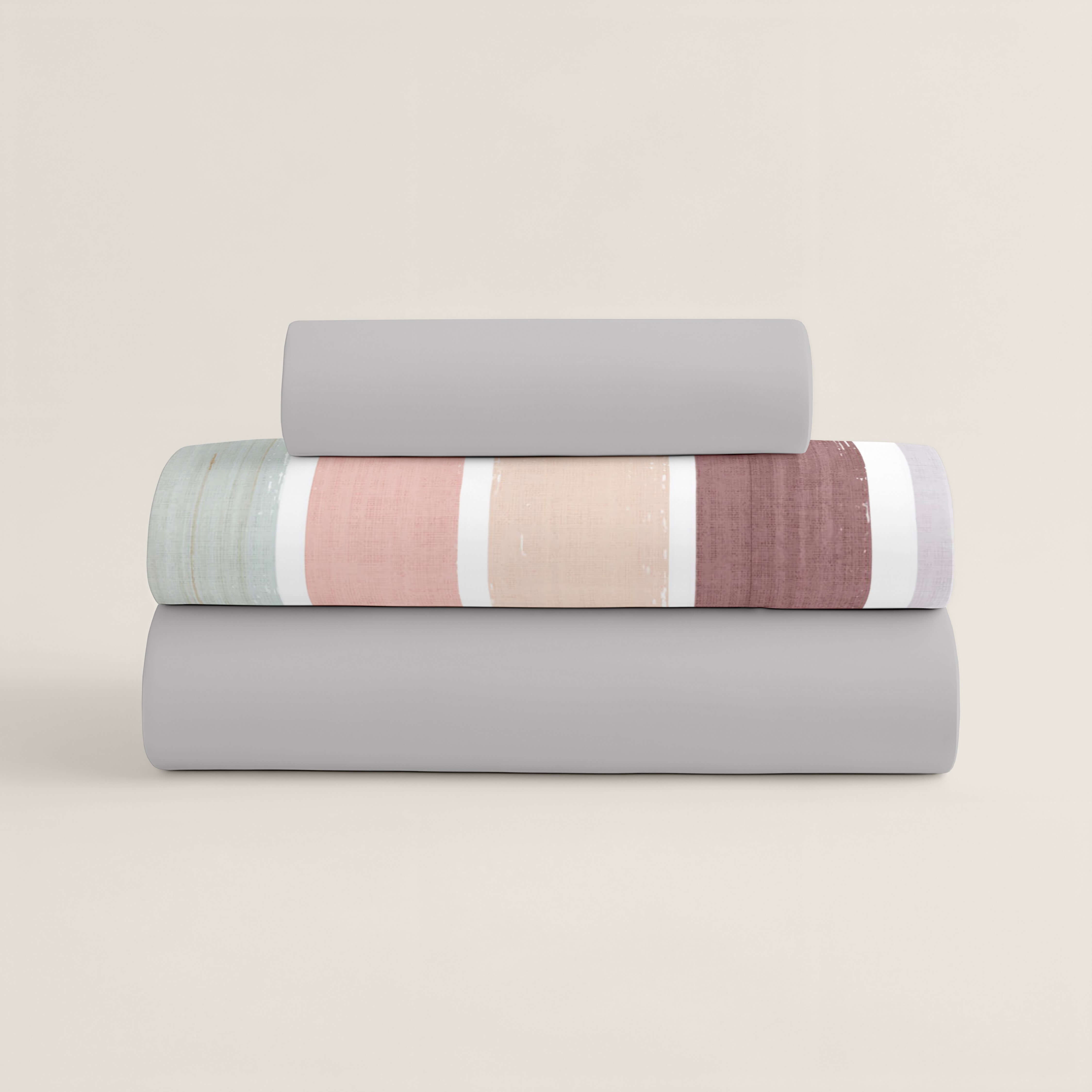 JUEGO SÁBANAS ESTAMPADAS IKUN 100% ALGODÓN