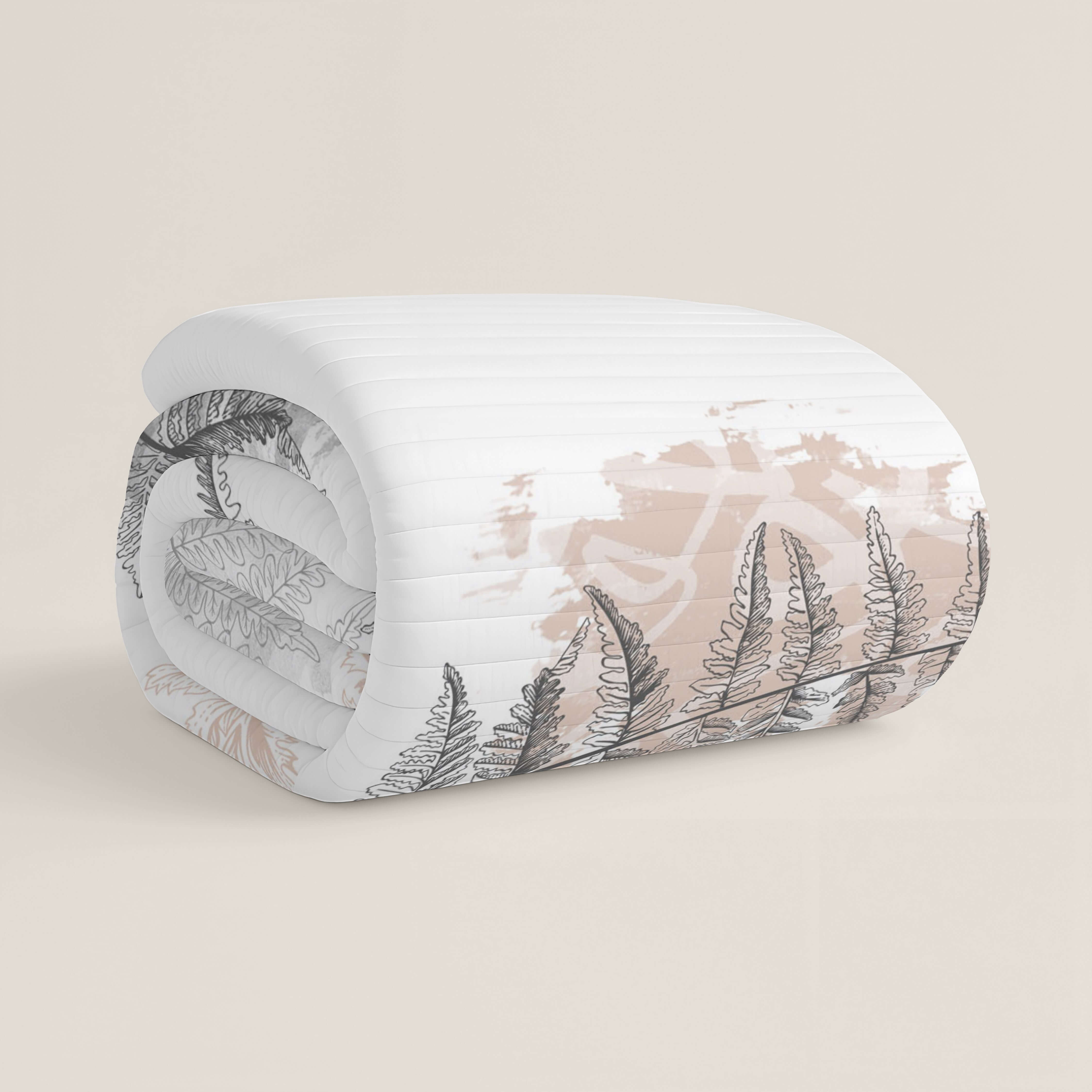 COLCHA BOUTI ESTAMPADA BANGOH 100% ALGODÓN