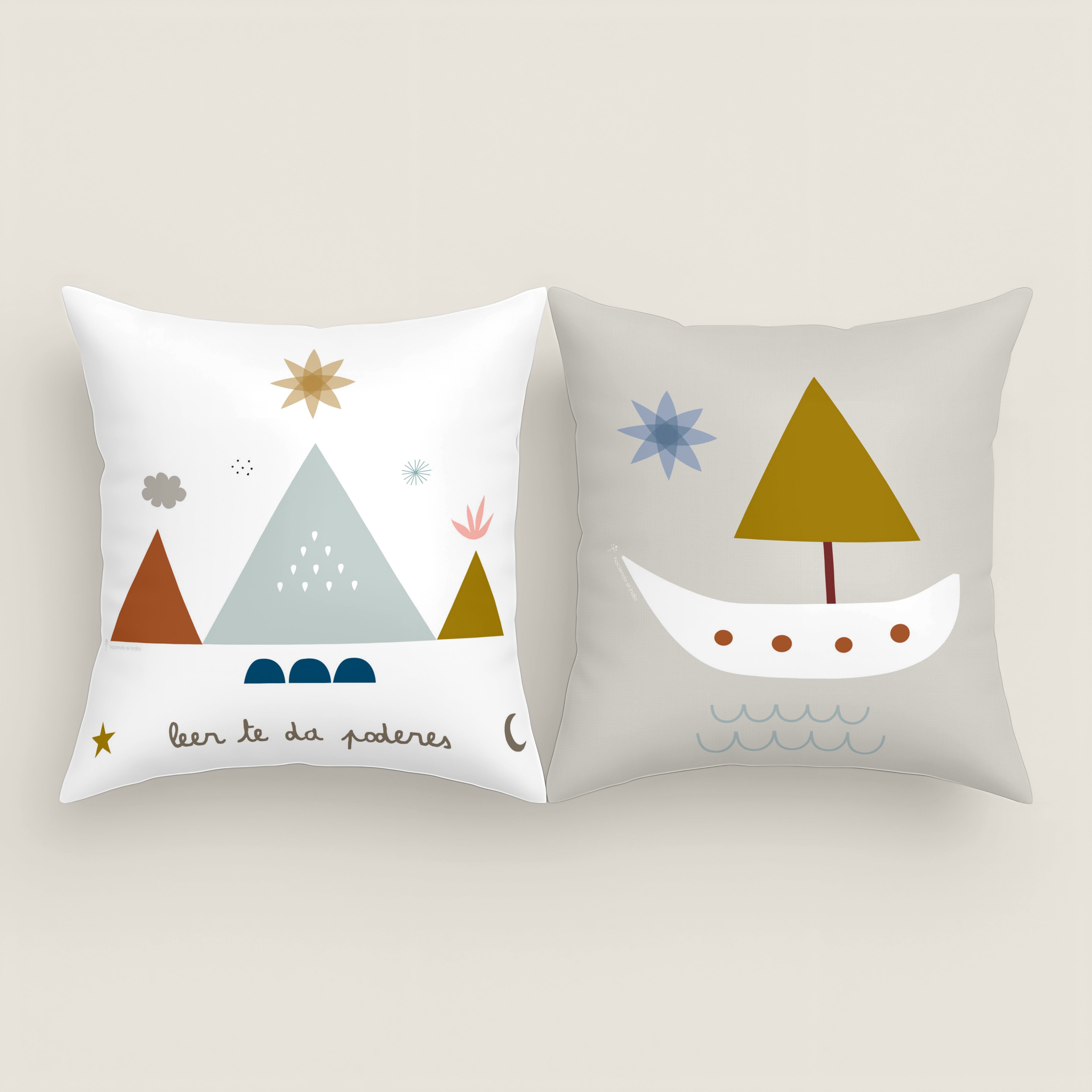 FEDERA PER CUSCINO PER BAMBINI STAMPATA SUSANITA BLU 100% COTONE