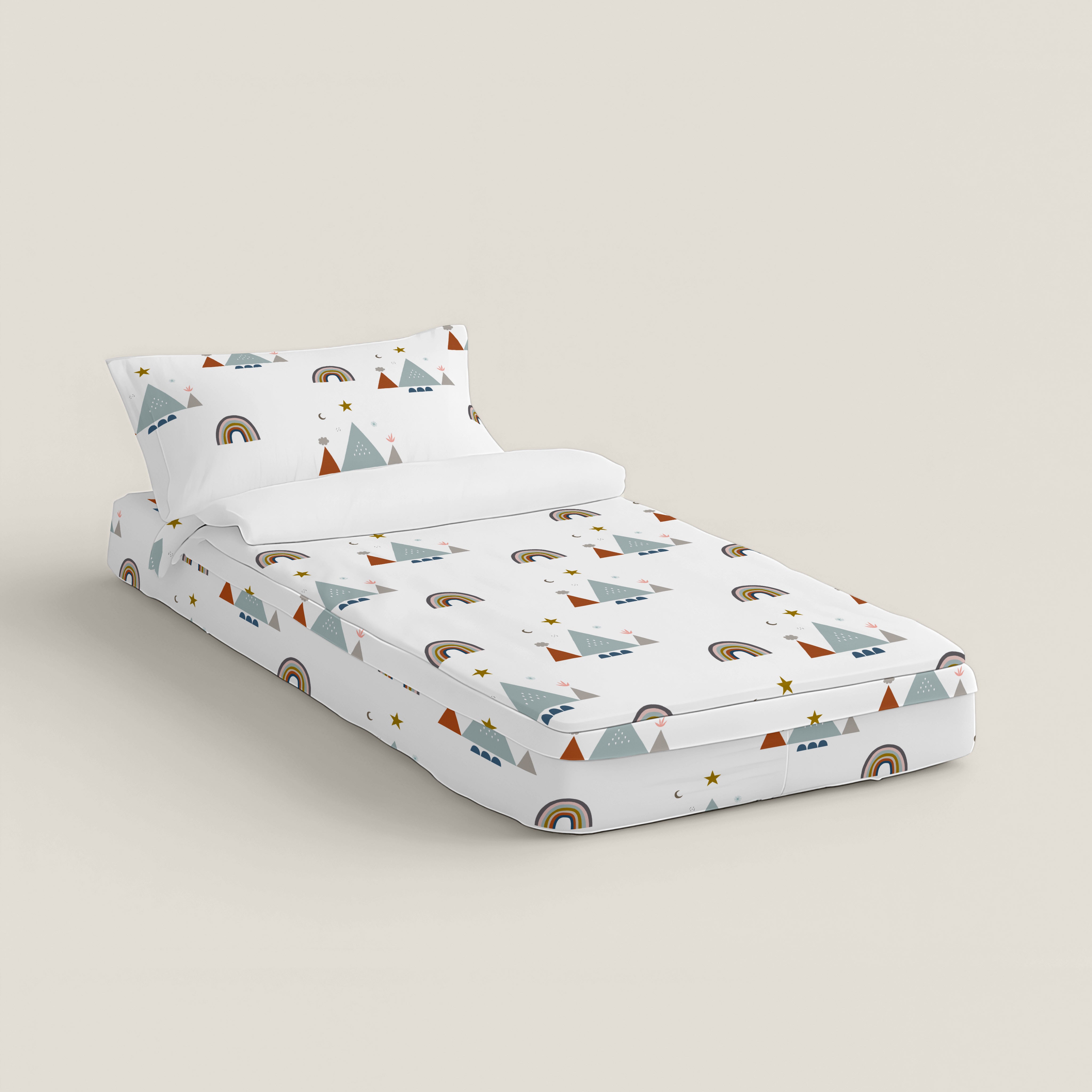 SACCO NORDICO PER BAMBINI SUSANITA BLU B 100% COTONE
