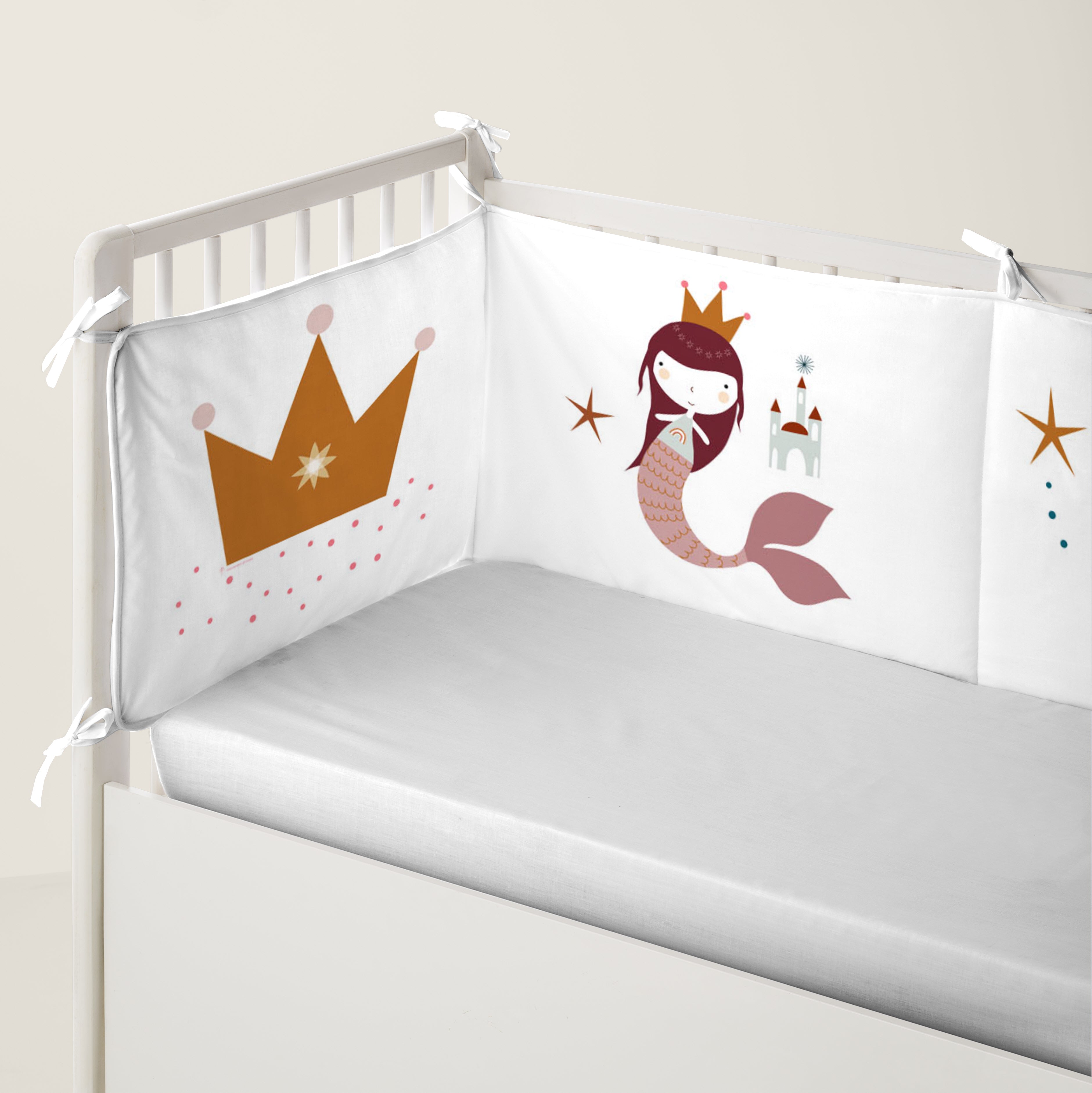 PROTECTOR CHICHONERA DE CUNA BEBÉ SEAHORSE