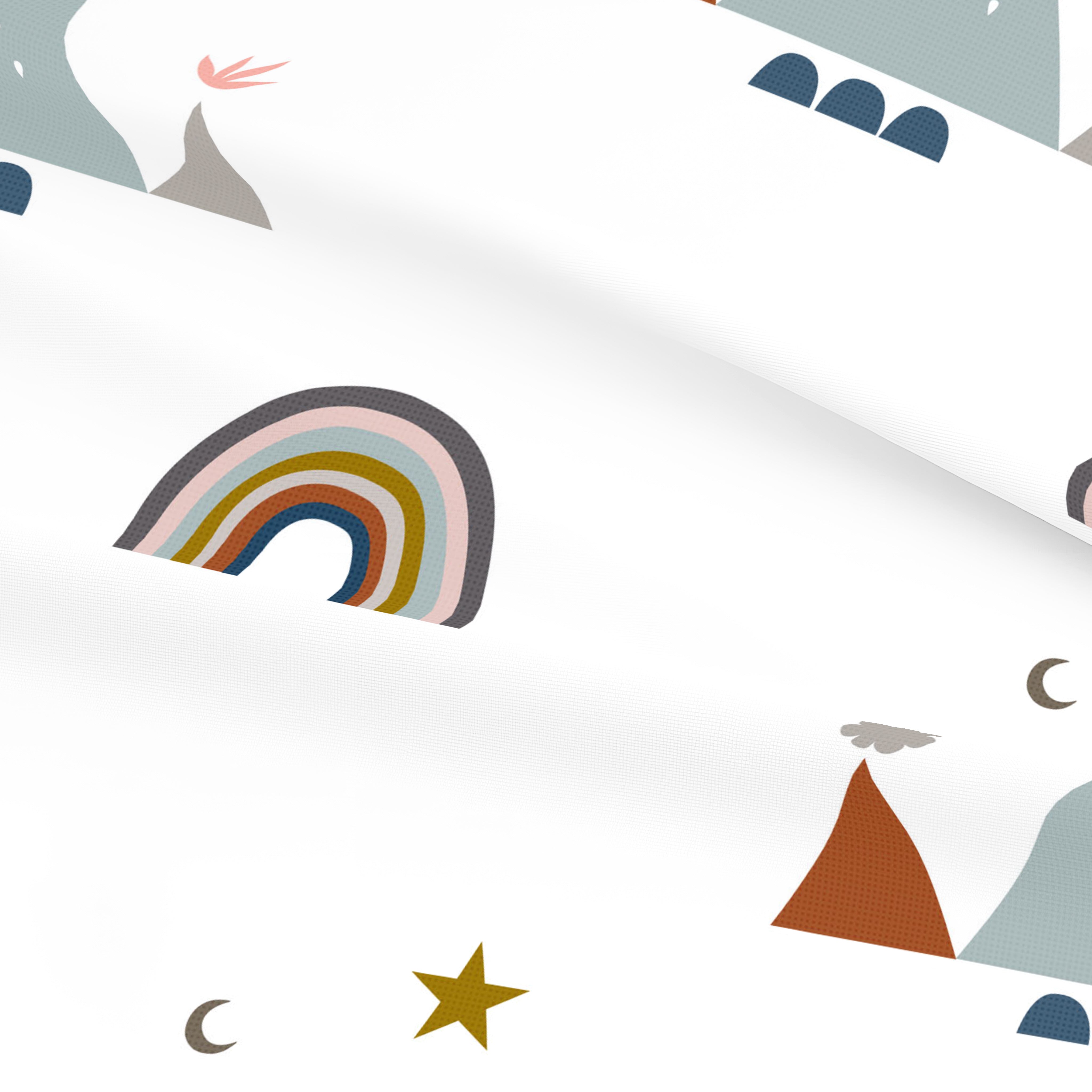 JUEGO DE SÁBANAS CUNA BEBÉ SUSANITA AZUL B 100% ALGODÓN