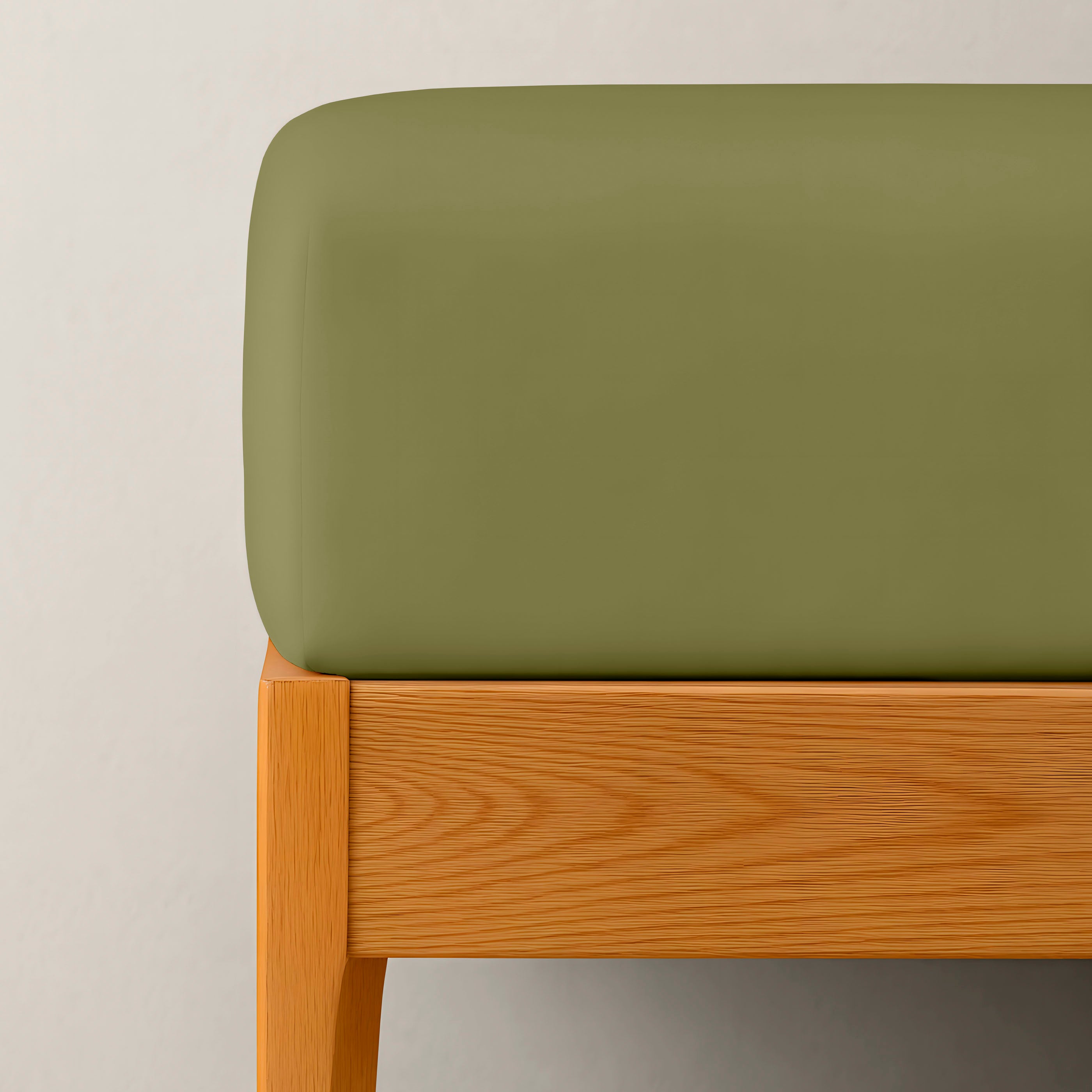 SÁBANA BAJERA AJUSTABLE 100% ALGODÓN VERDE OLIVA P.17-0525