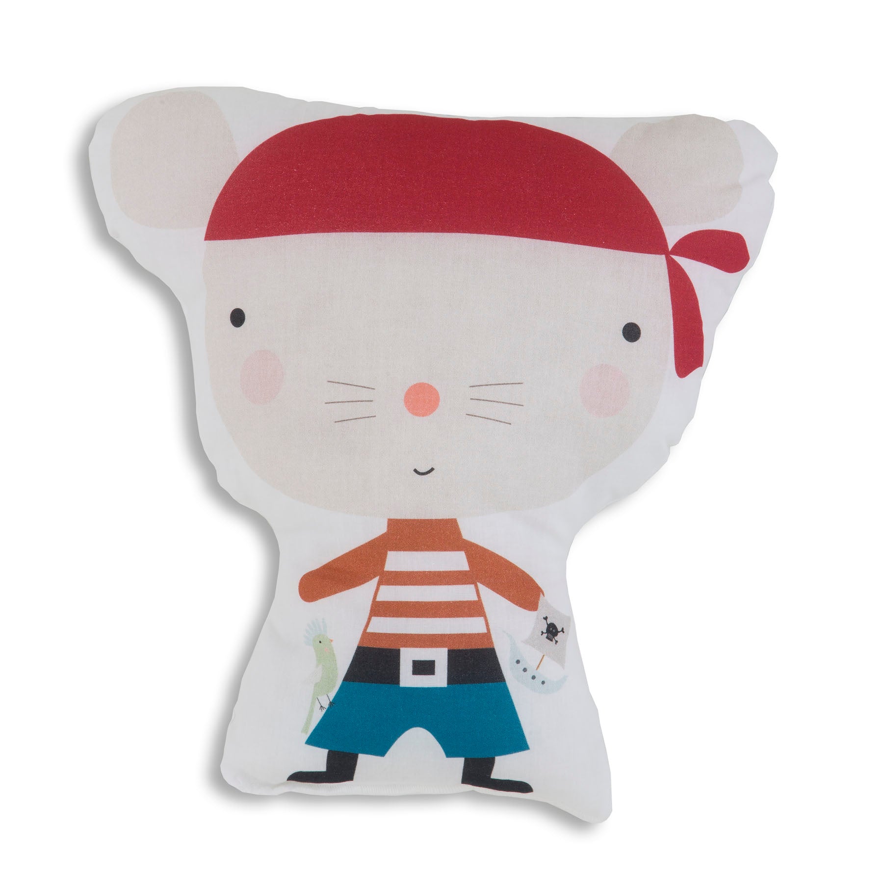 COJÍN DE FORMAS INFANTIL ESTAMPADO PIRATA