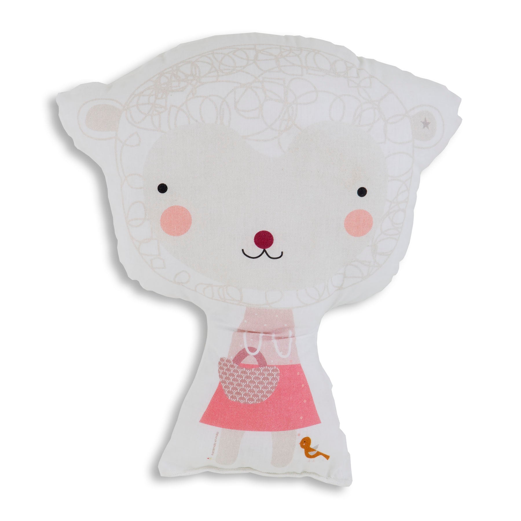 COJÍN DE FORMAS INFANTIL ESTAMPADO BORREGUET