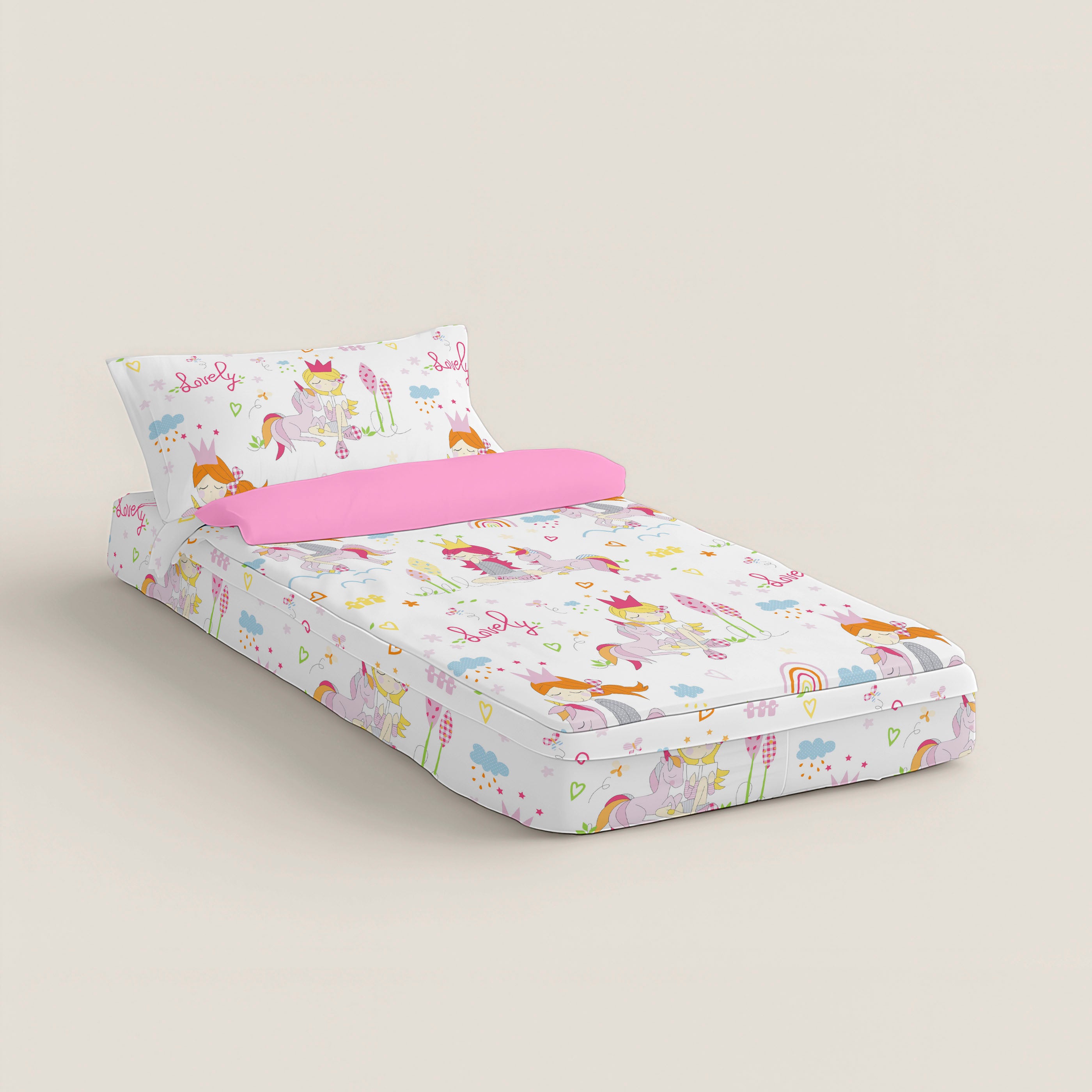 SACO NÓRDICO INFANTIL LOVELY 100% ALGODÓN