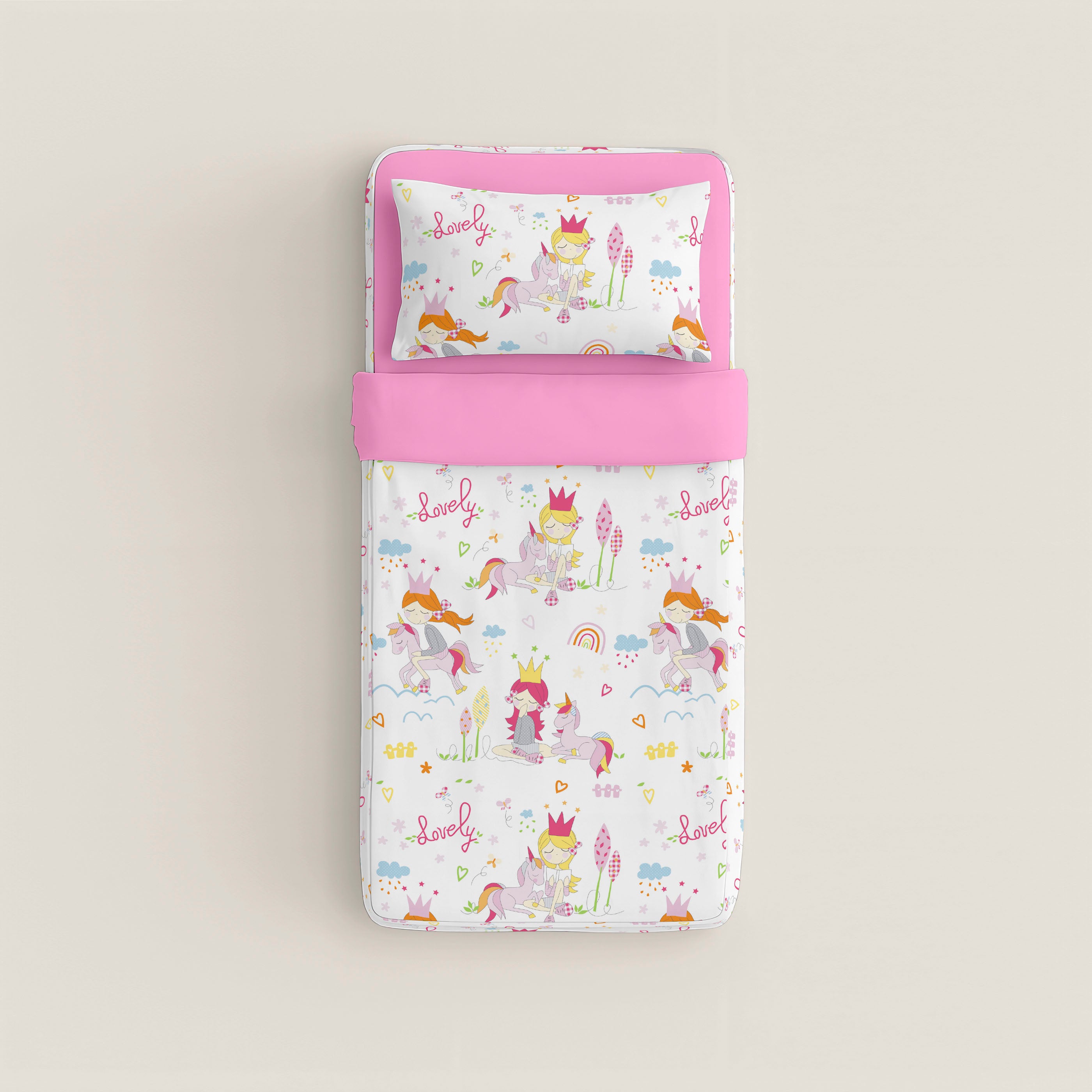 SACO NÓRDICO INFANTIL LOVELY 100% ALGODÓN