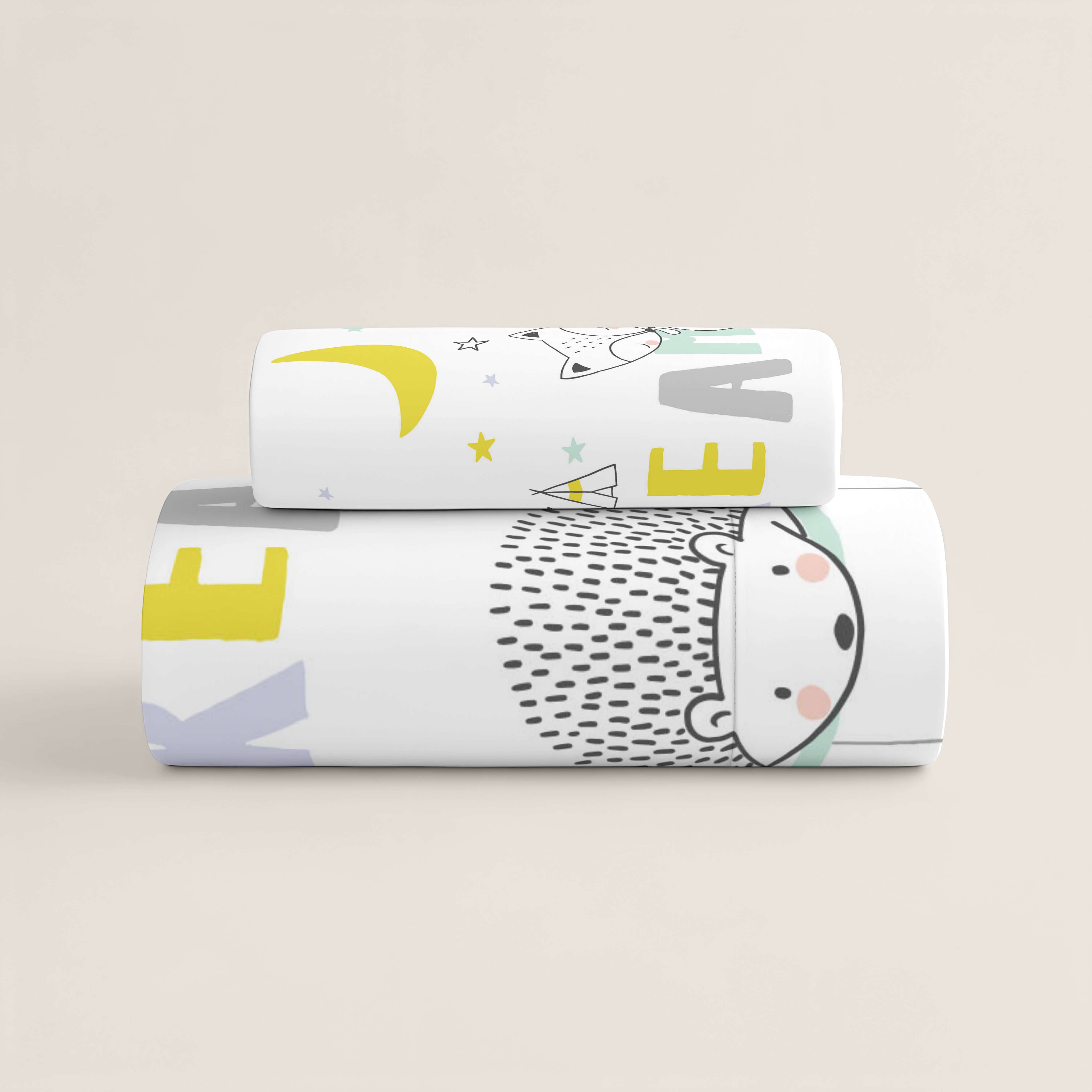 FUNDA NÓRDICA CUNA BEBÉ LETS DREAM 100% ALGODÓN