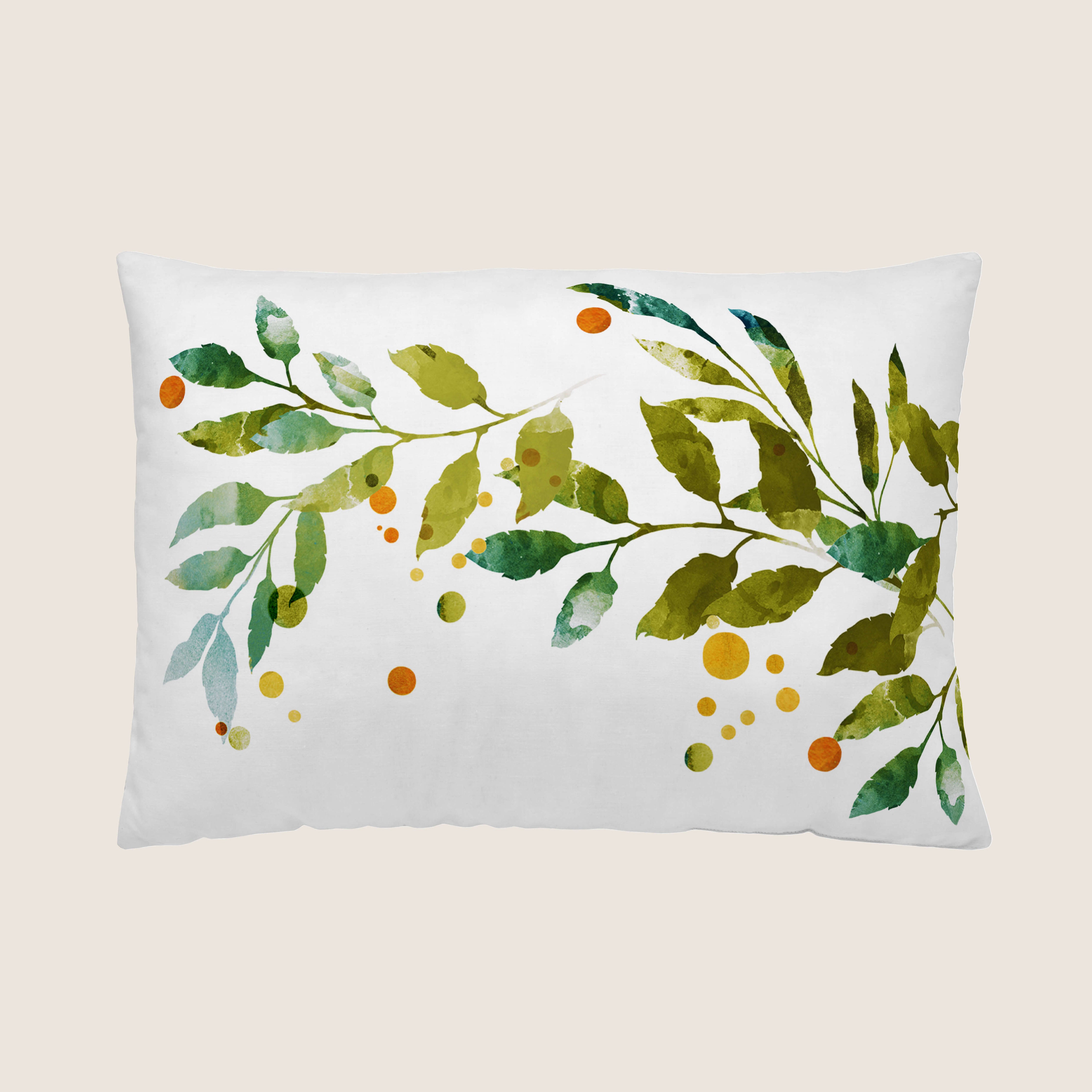 FUNDA DE COJÍN ESTAMPADO CALPE 100% ALGODÓN