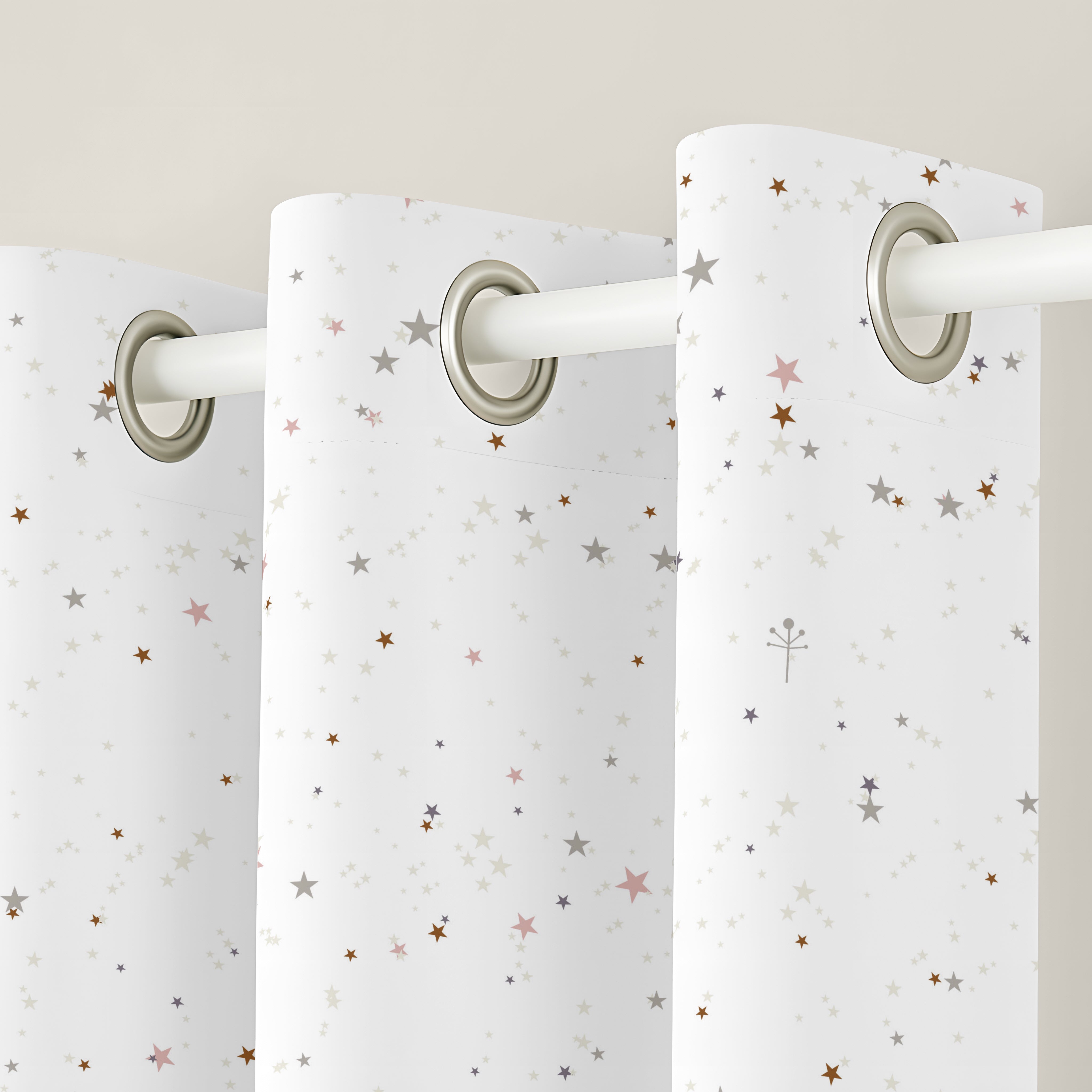 CORTINA INFANTIL BAILARINA B 100% ALGODÓN