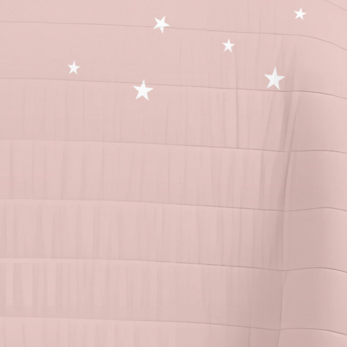 COLCHA BOUTI REVERSIBLE ESTAMPADA BEBÉ CUNA UNICORN PINK 100% ALGODÓN