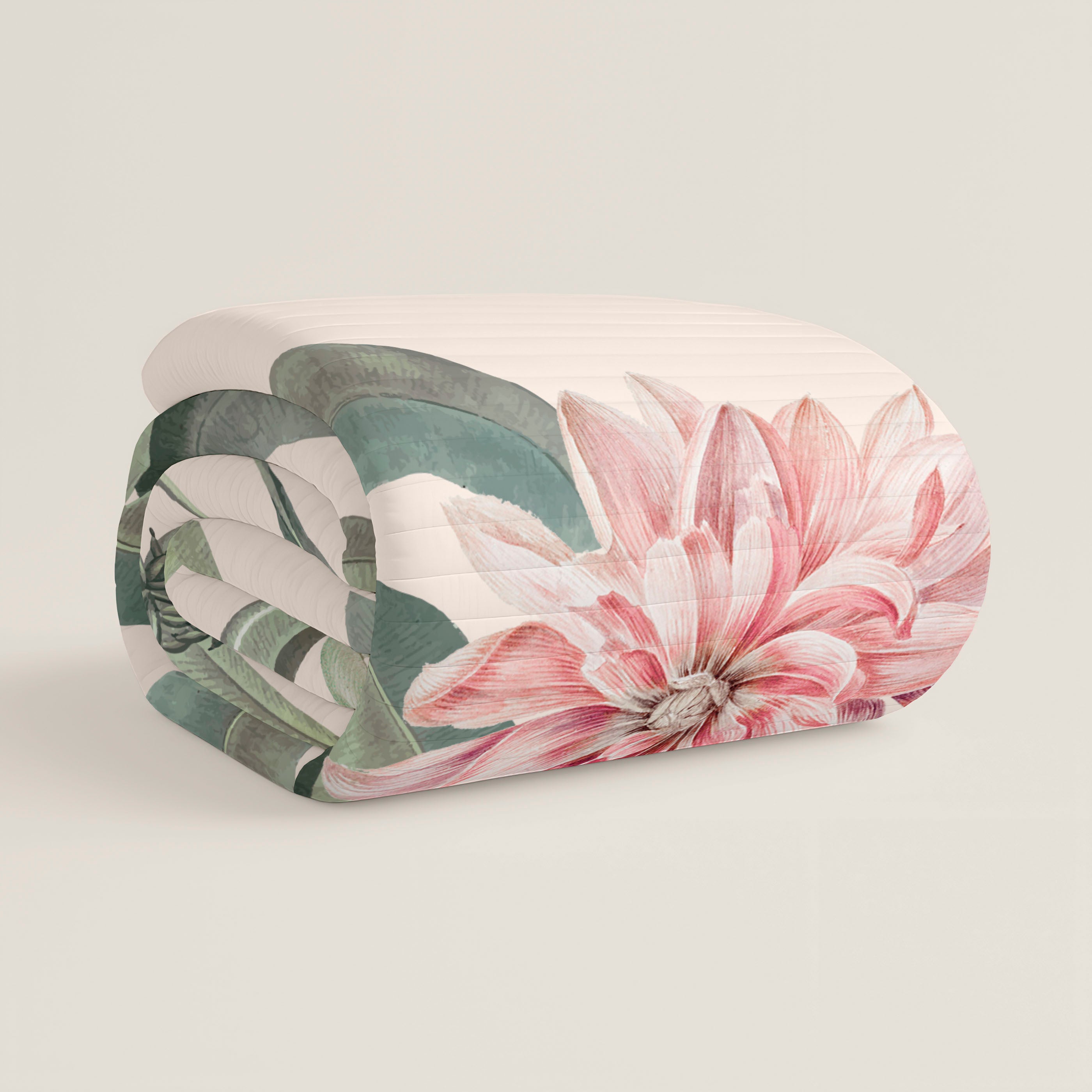 COLCHA BOUTI ESTAMPADA MIRELLE 100% ALGODÓN