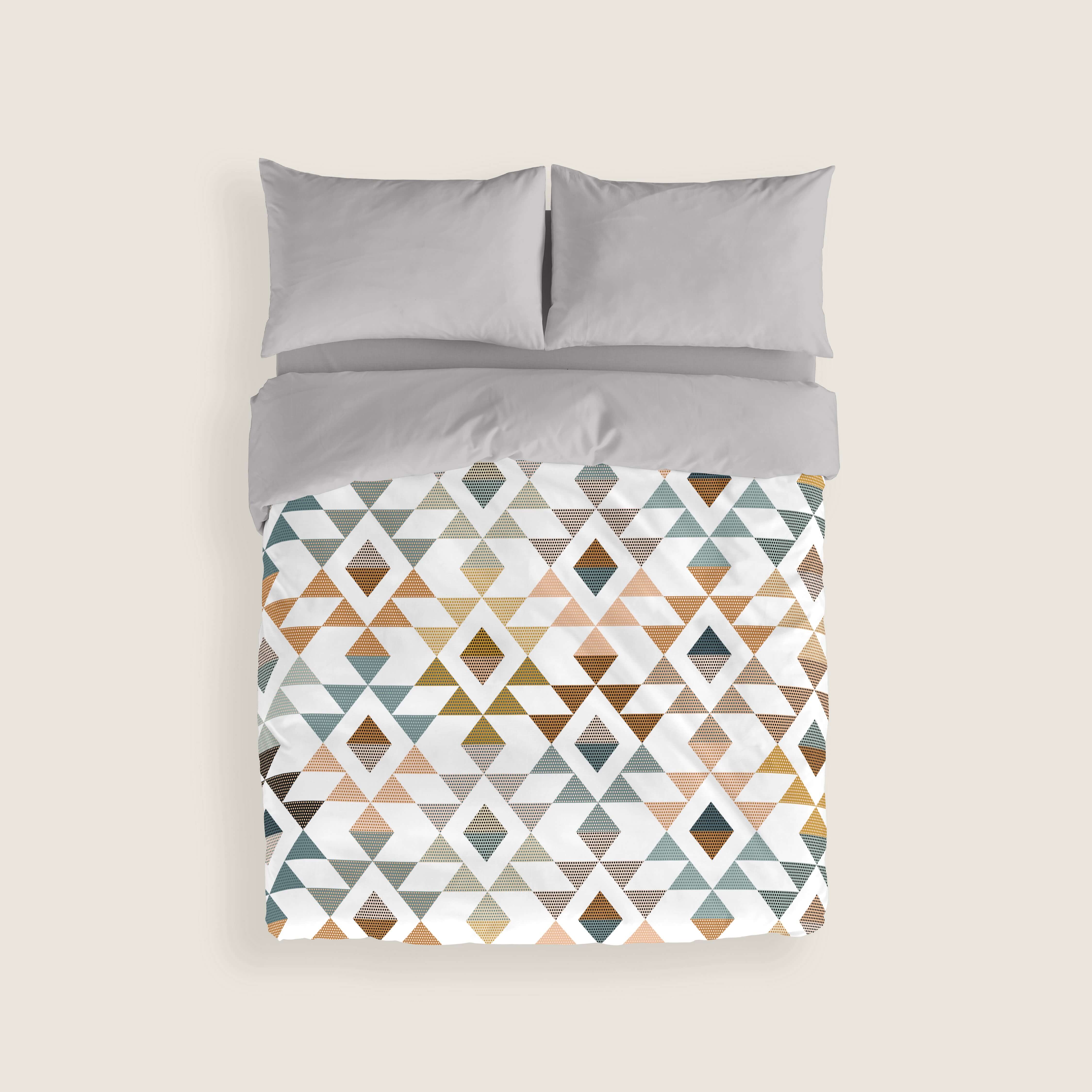 FUNDA NÓRDICA ESTAMPADA OLSEN 100% ALGODÓN