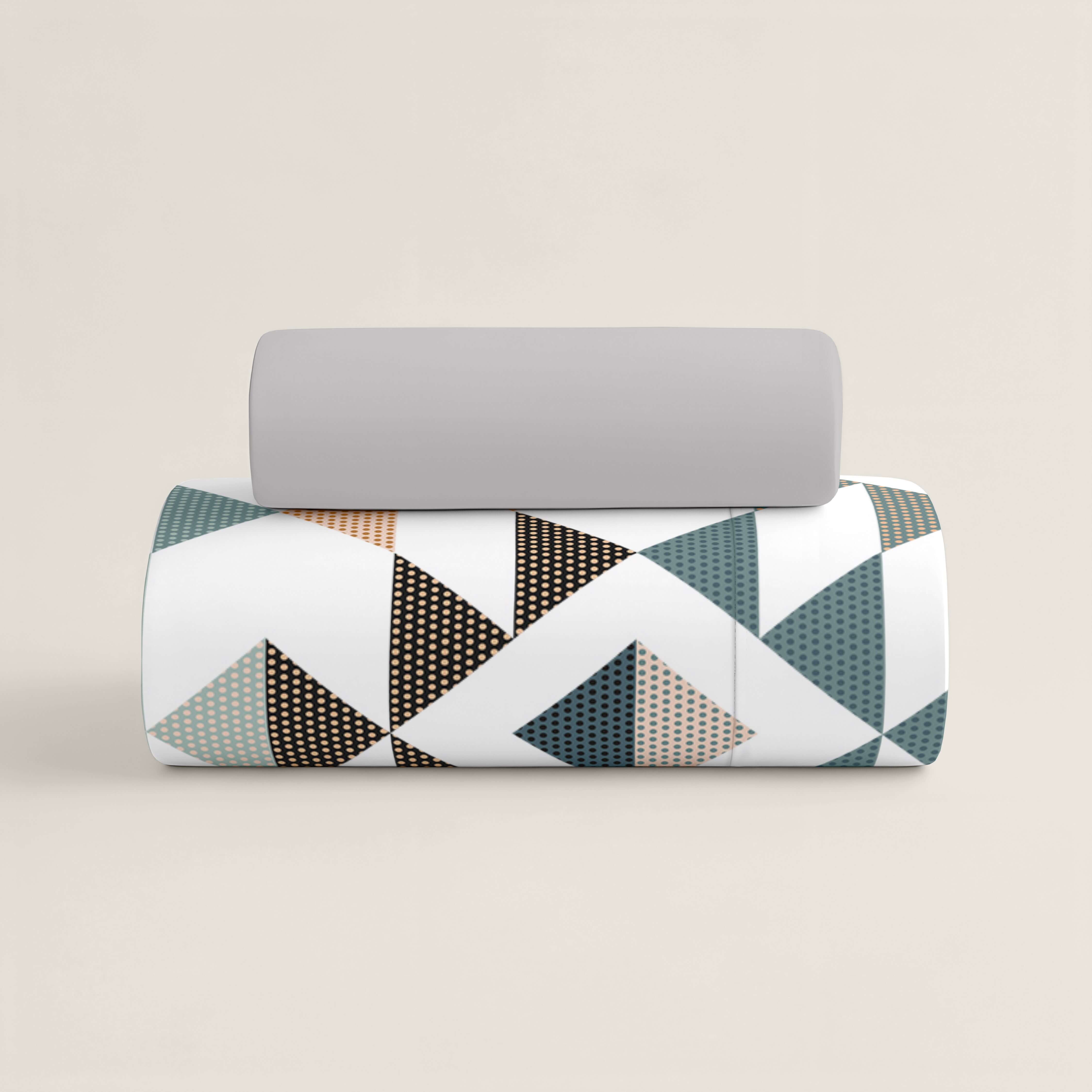 FUNDA NÓRDICA ESTAMPADA OLSEN 100% ALGODÓN