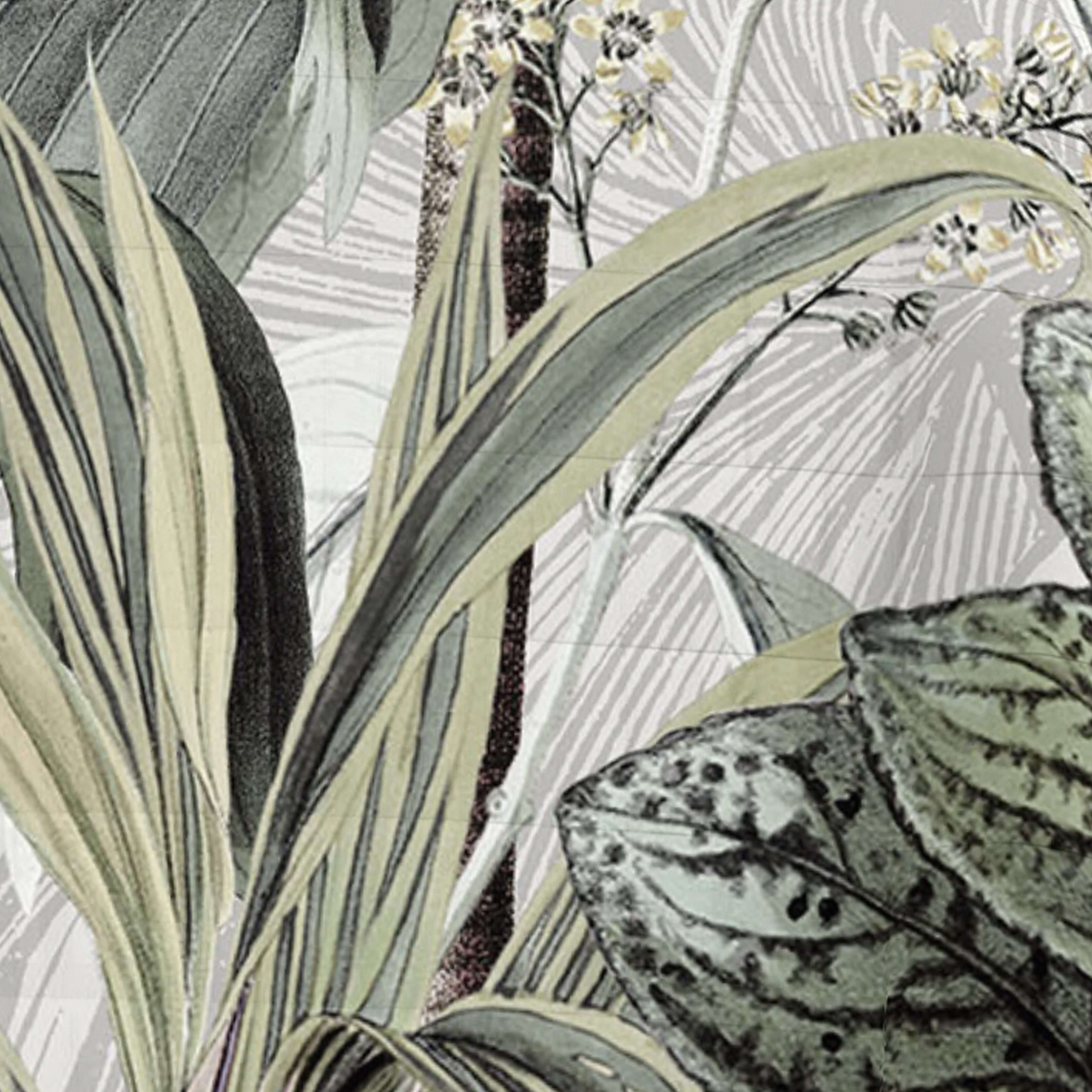 COLCHA BOUTI ESTAMPADA AMAZONIA 100% ALGODÓN