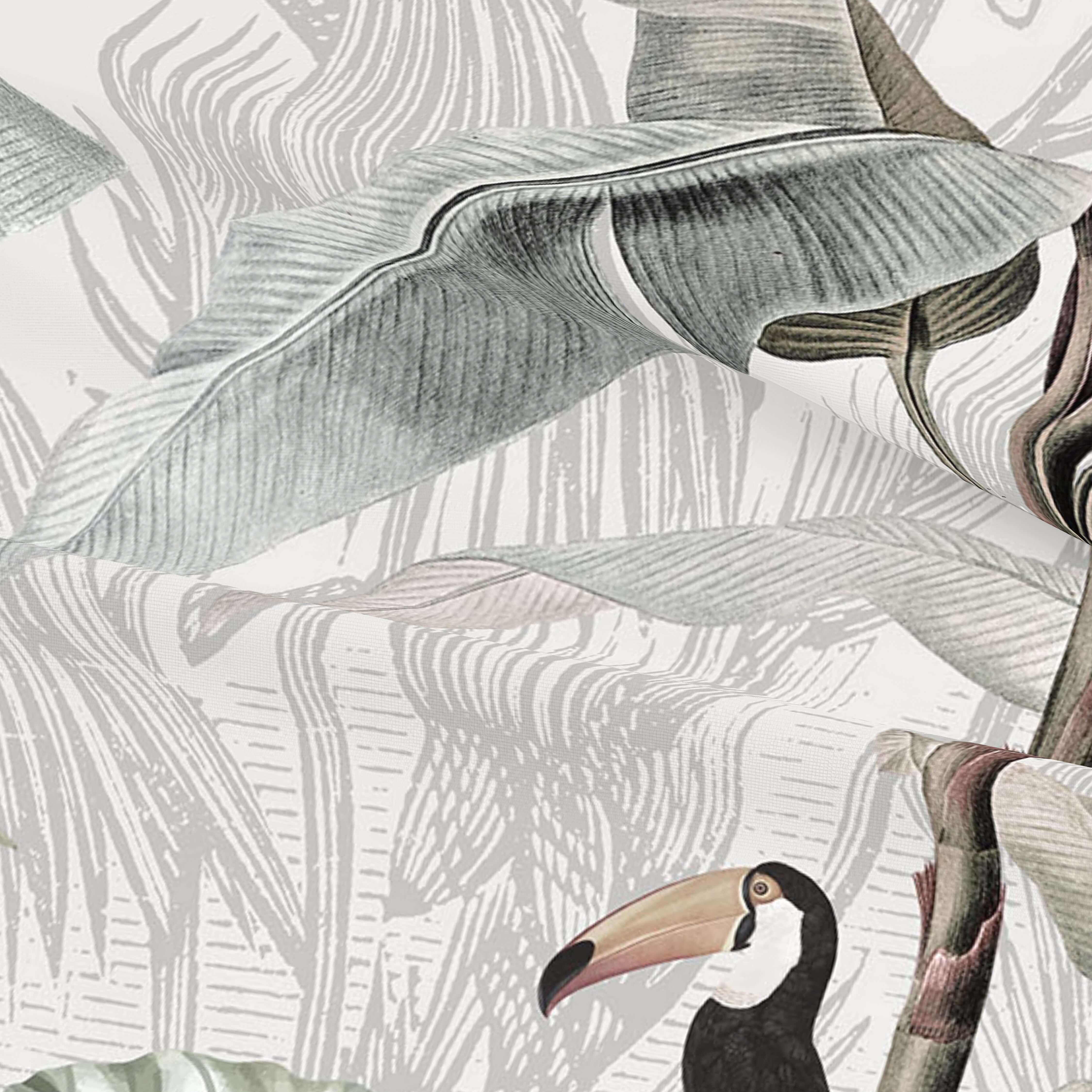 JUEGO SÁBANAS ESTAMPADAS AMAZONIA 100% ALGODÓN