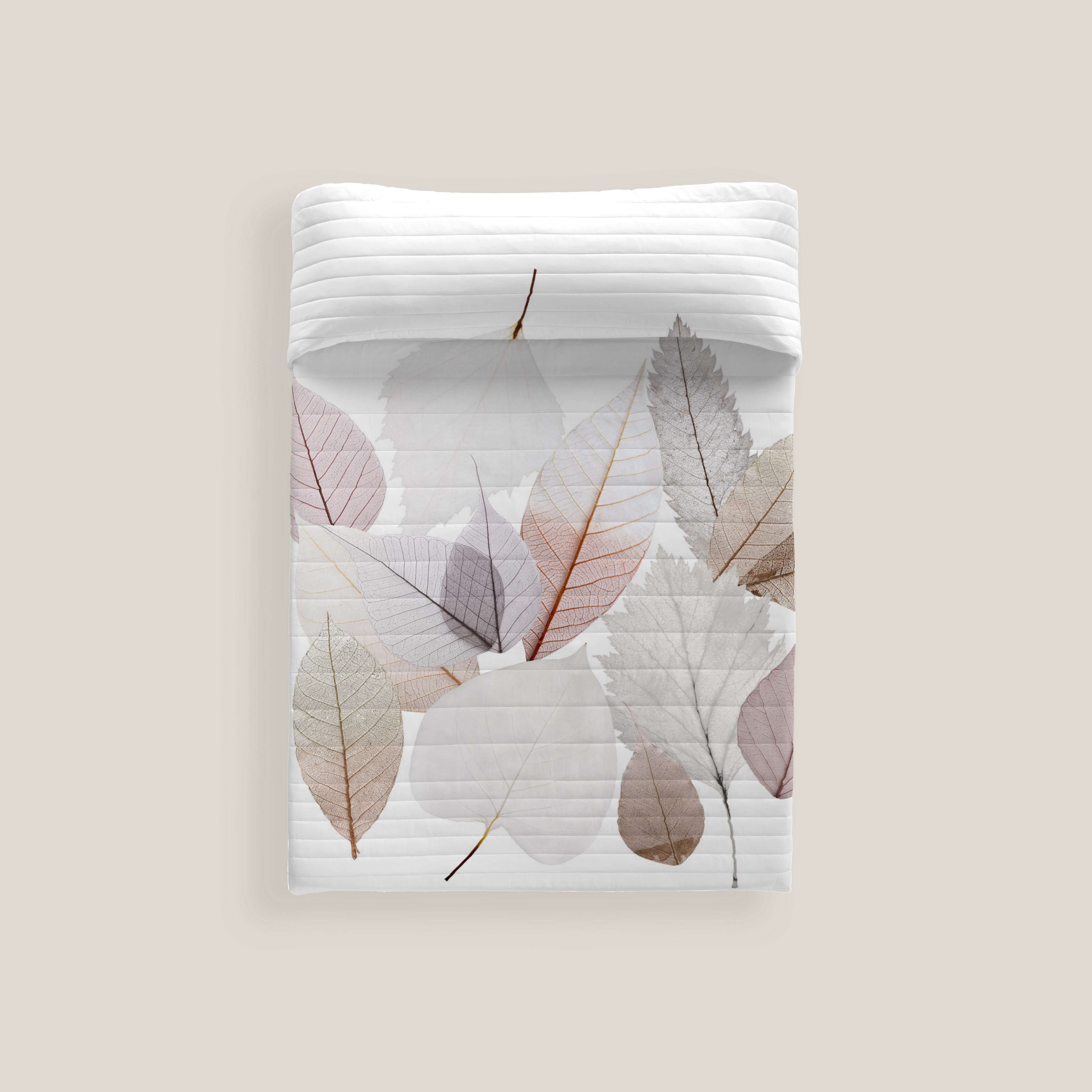 COLCHA BOUTI ESTAMPADA FALL 100% ALGODÓN