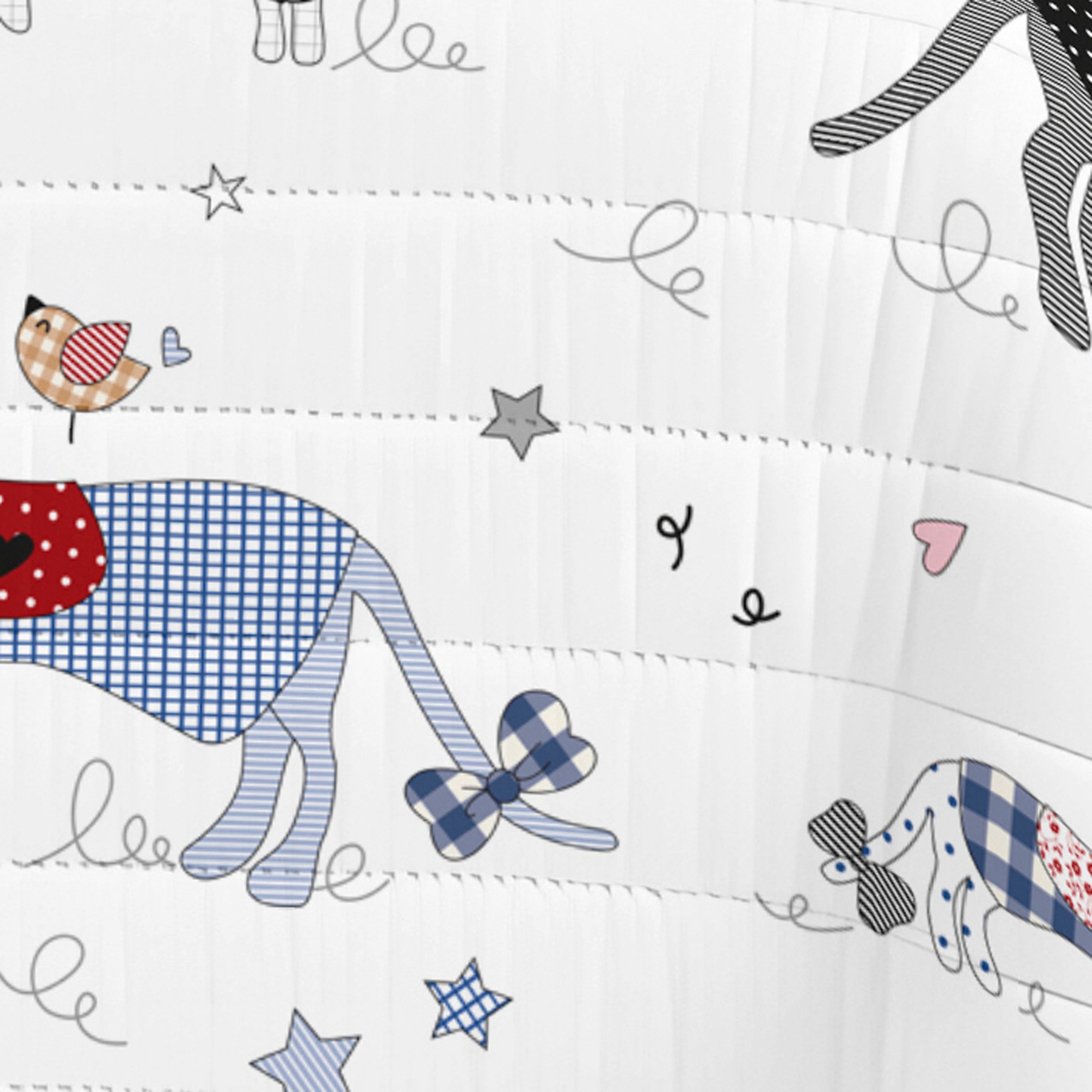 COLCHA BOUTI REVERSIBLE ESTAMPADA INFANTIL IDOGGY PATCH 100% ALGODÓN